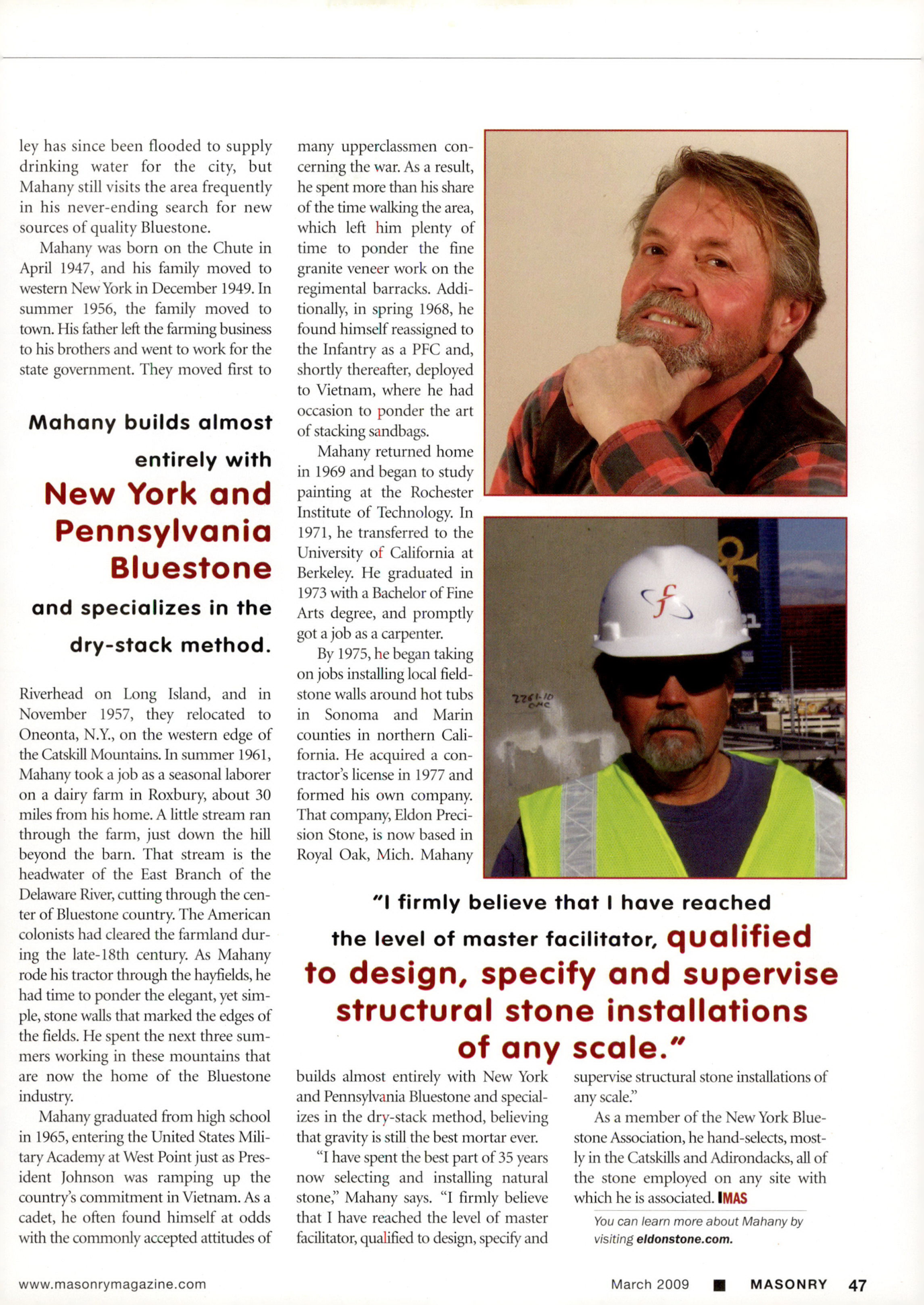 Masonry Magazine March 2009 Page. 51