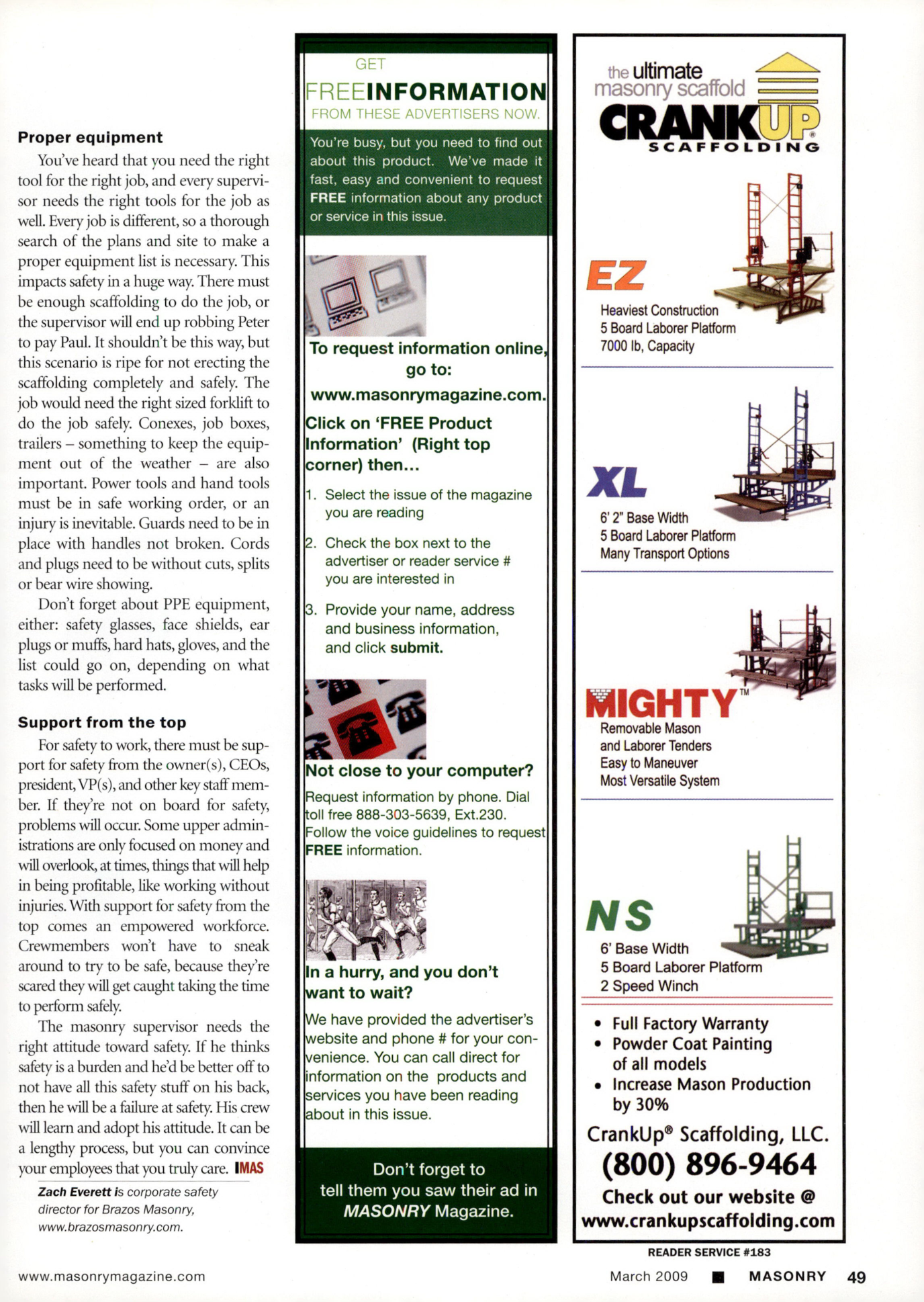 Masonry Magazine March 2009 Page. 53