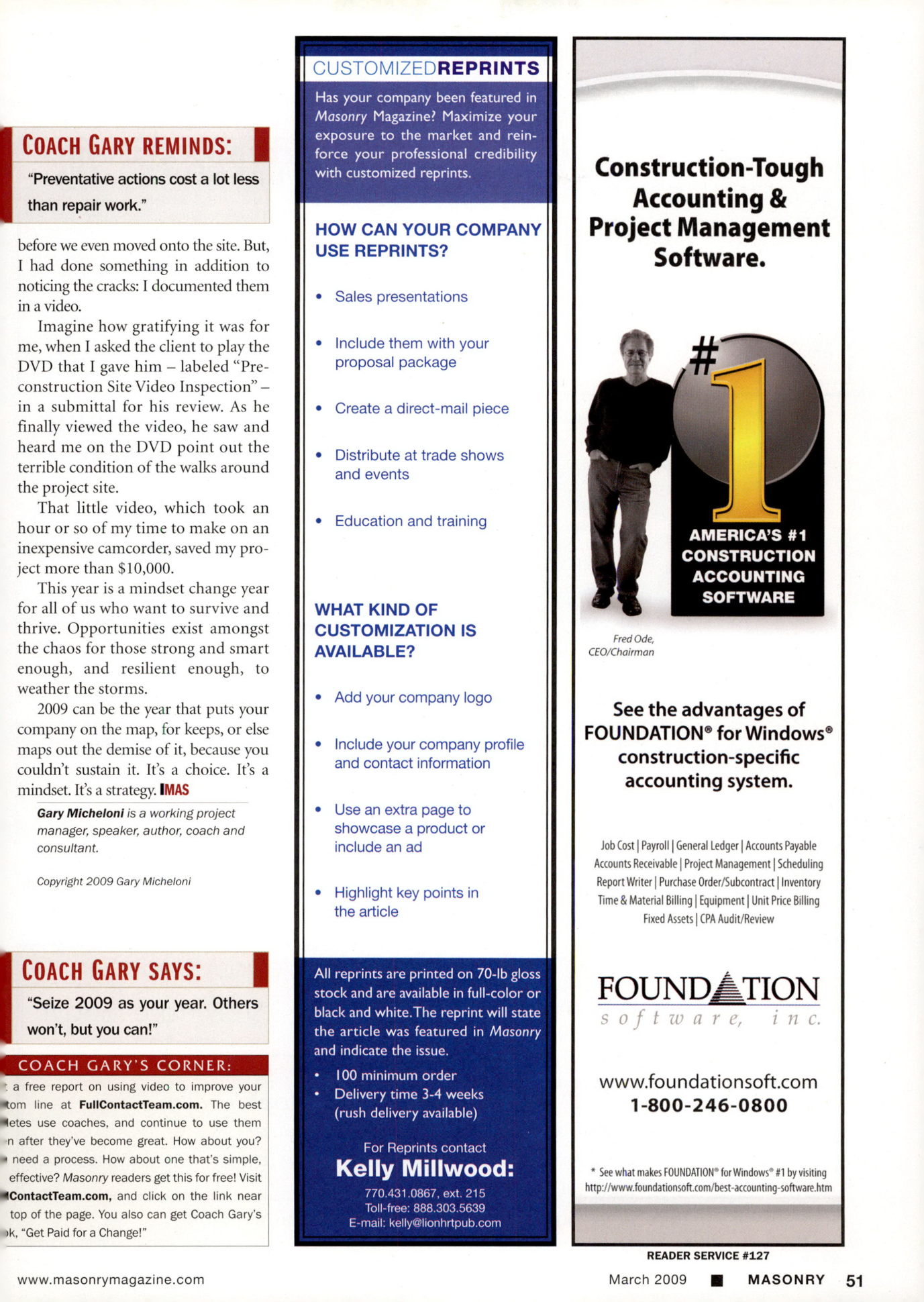 Masonry Magazine March 2009 Page. 55