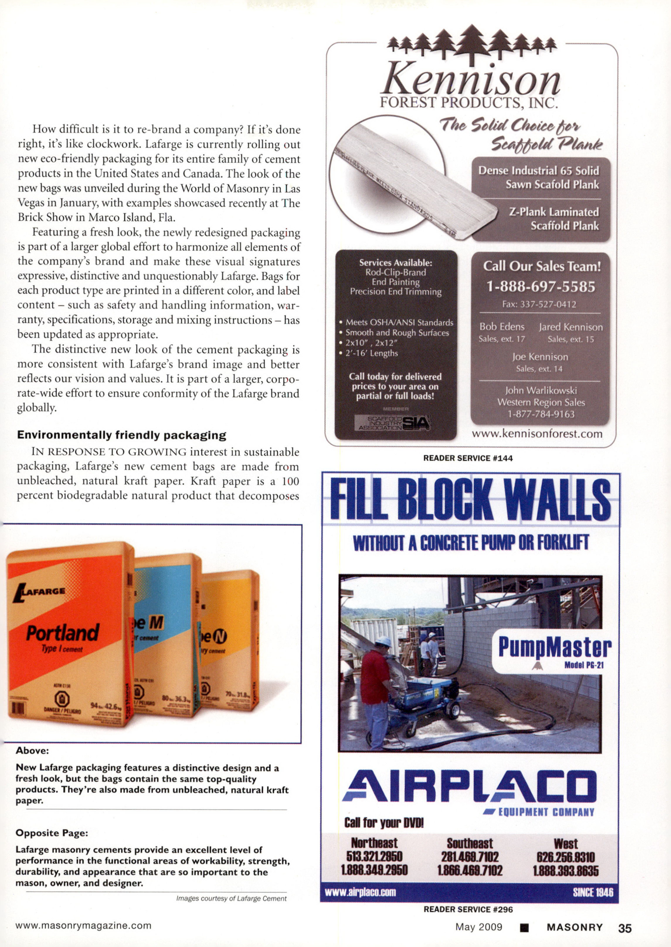Masonry Magazine May 2009 Page. 37