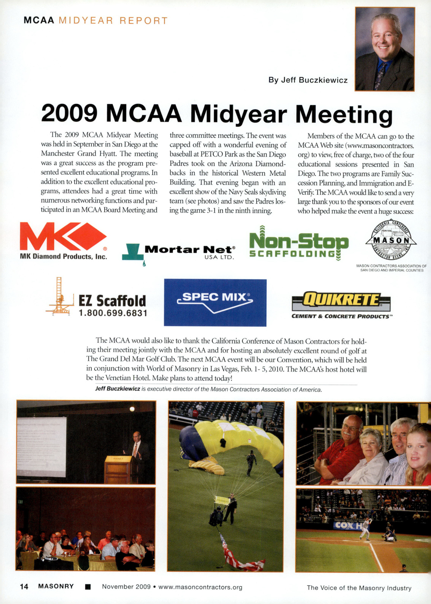 Masonry Magazine November 2009 Page. 16