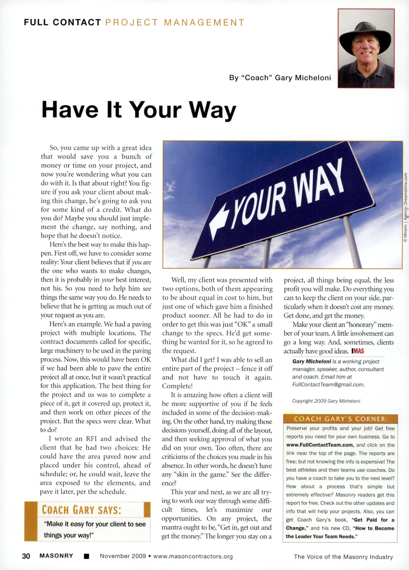 Masonry Magazine November 2009 Page. 32
