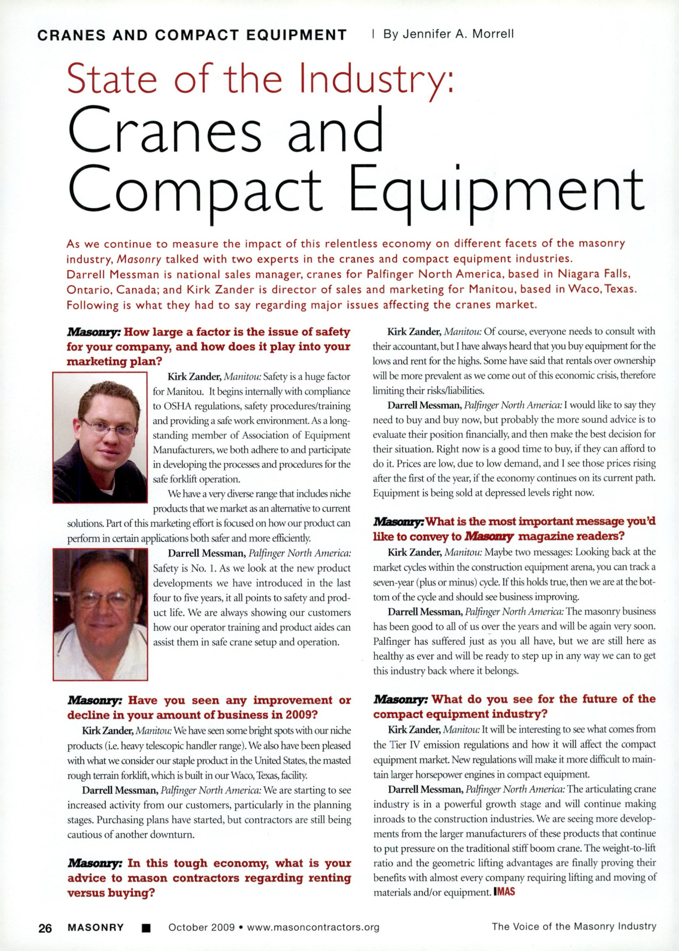 Masonry Magazine October 2009 Page. 28