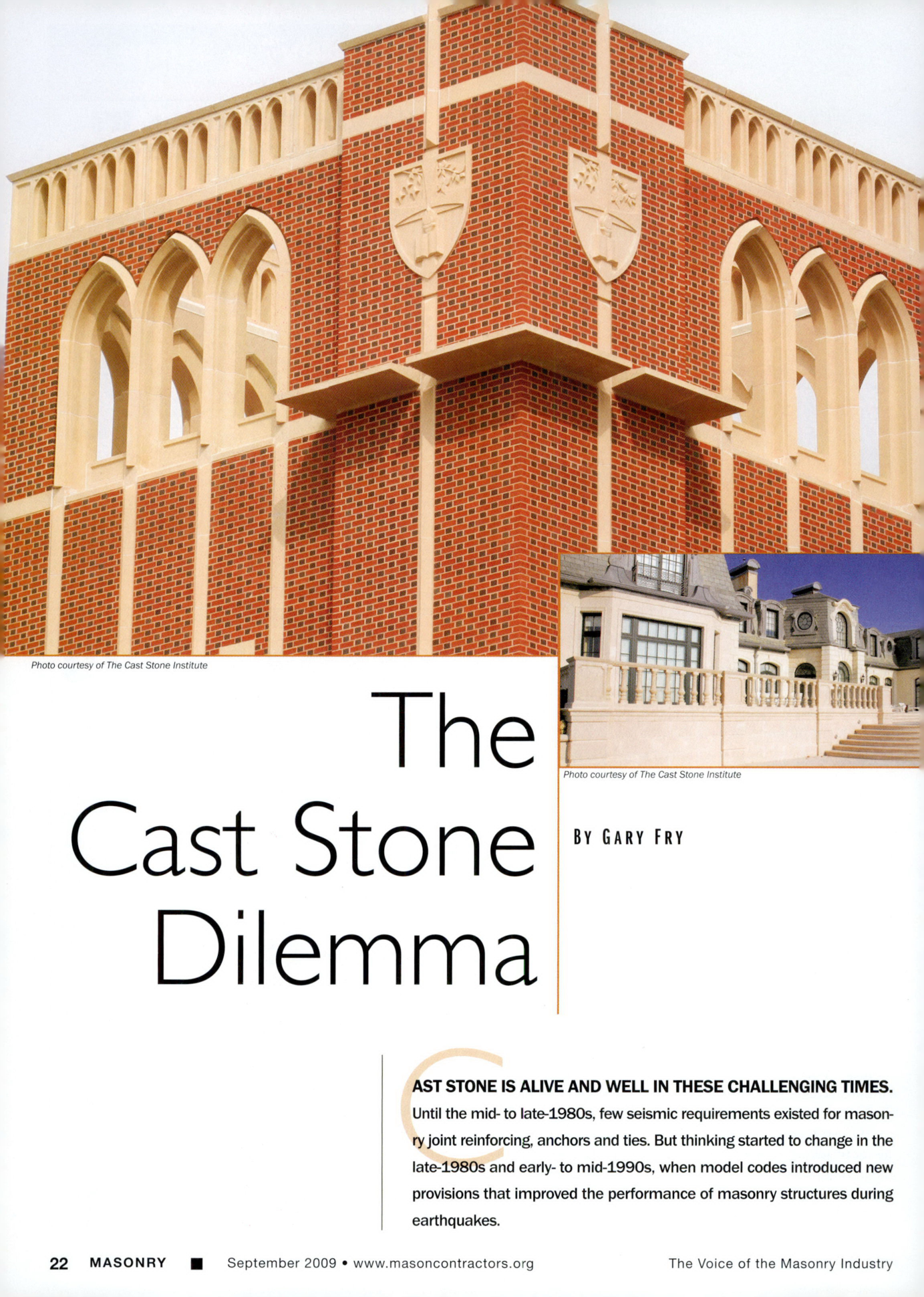 Masonry Magazine September 2009 Page. 24