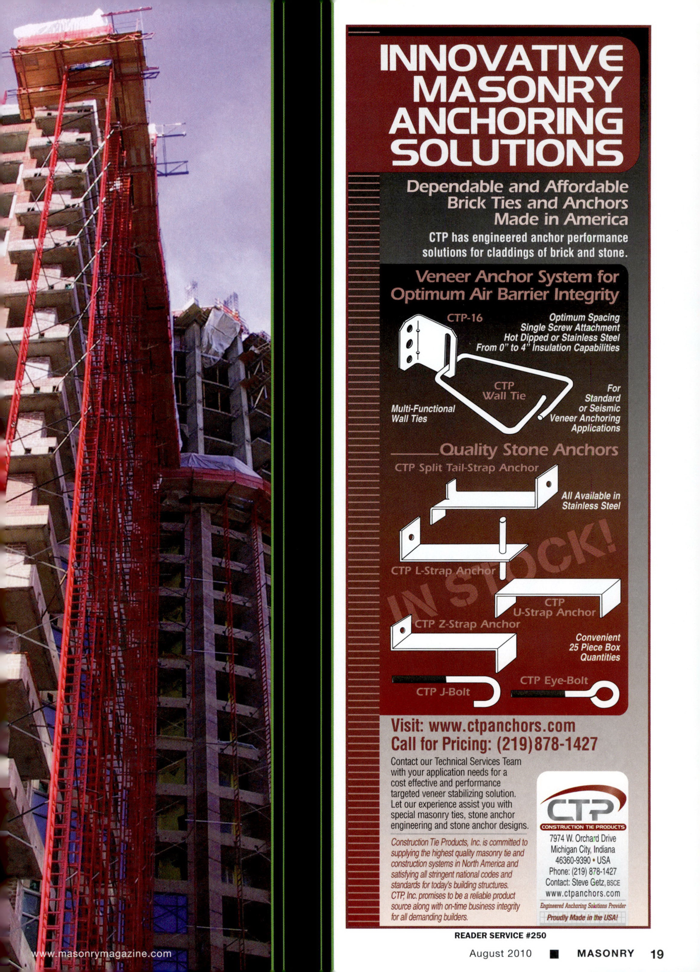 Masonry Magazine August 2010 Page. 21