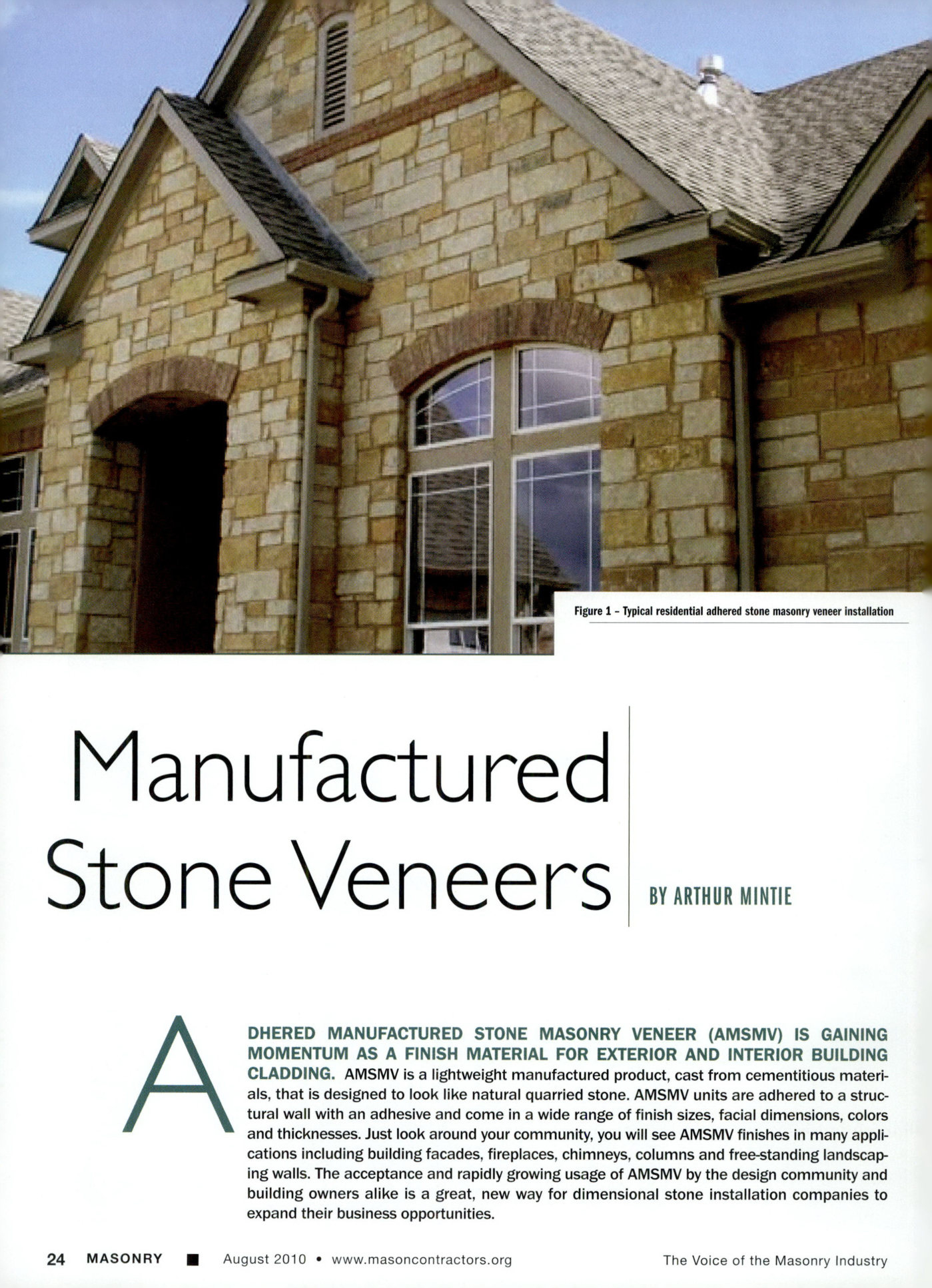 Masonry Magazine August 2010 Page. 26