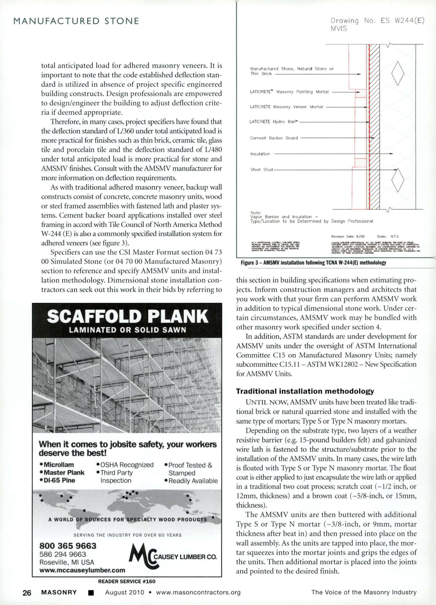 Masonry Magazine August 2010 Page. 28