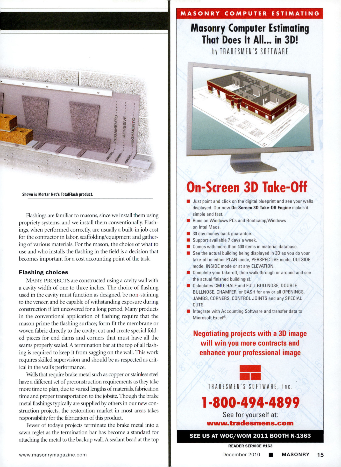Masonry Magazine December 2010 Page. 17