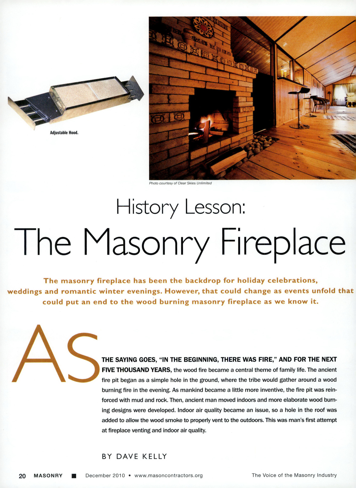 Masonry Magazine December 2010 Page. 22