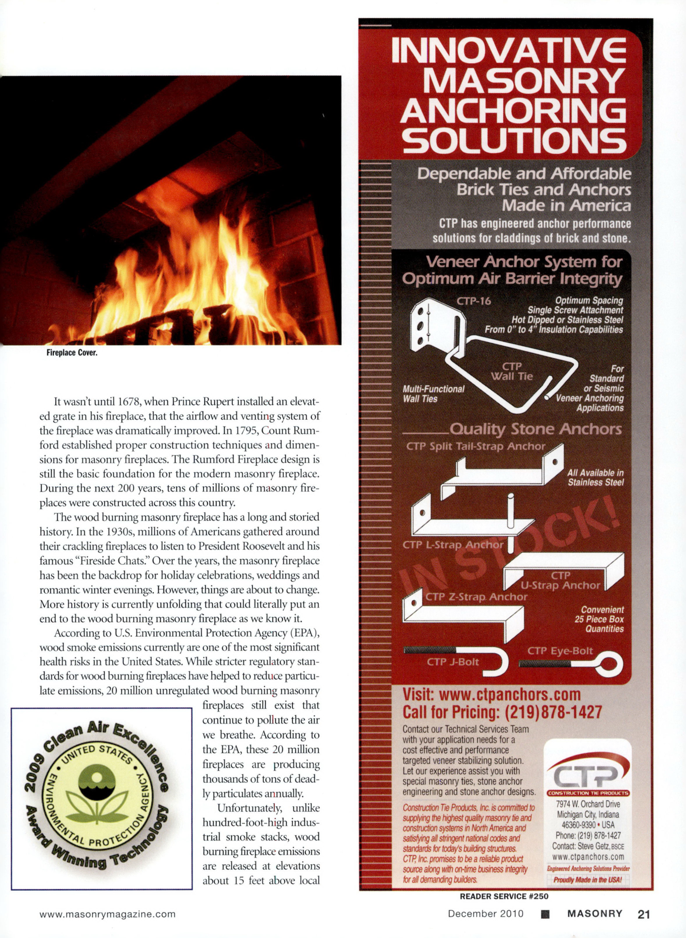 Masonry Magazine December 2010 Page. 23