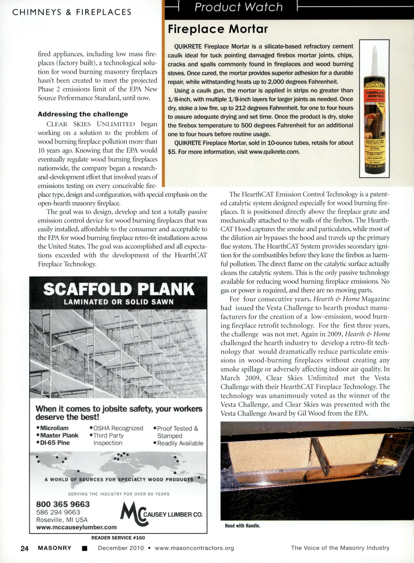 Masonry Magazine December 2010 Page. 26