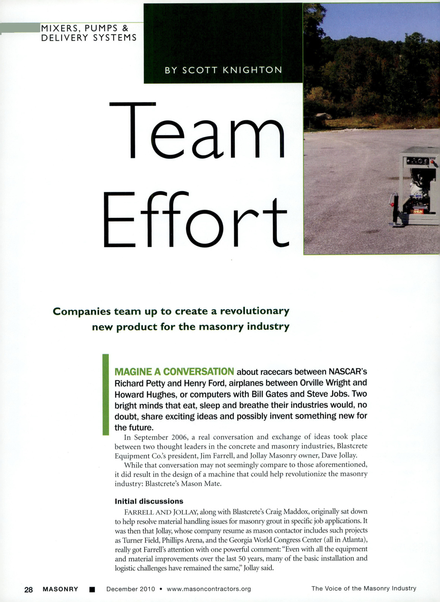 Masonry Magazine December 2010 Page. 30