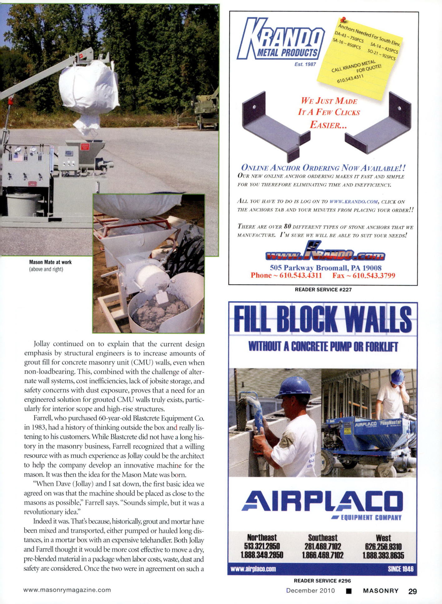 Masonry Magazine December 2010 Page. 31