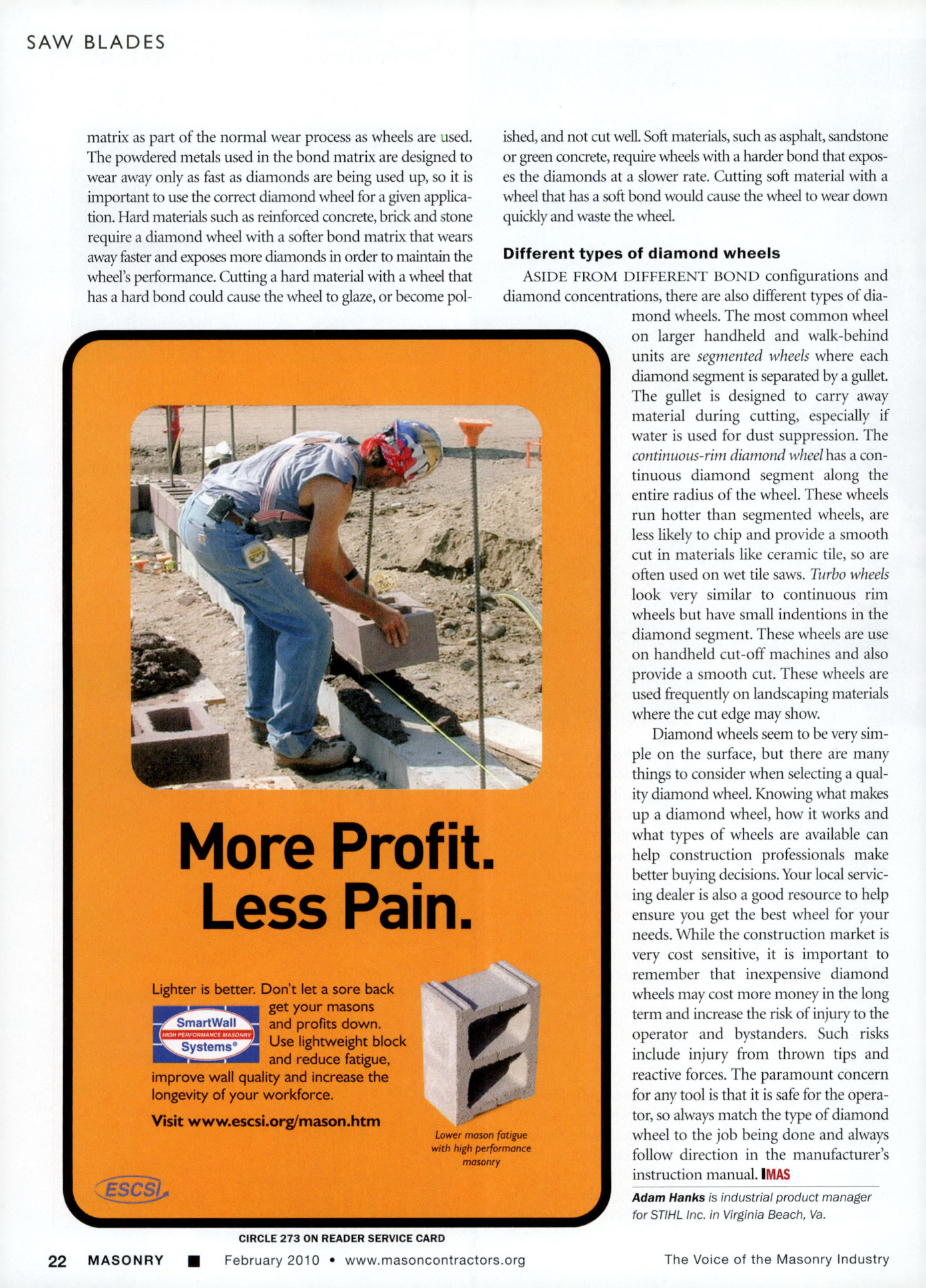 Masonry Magazine February 2010 Page. 24
