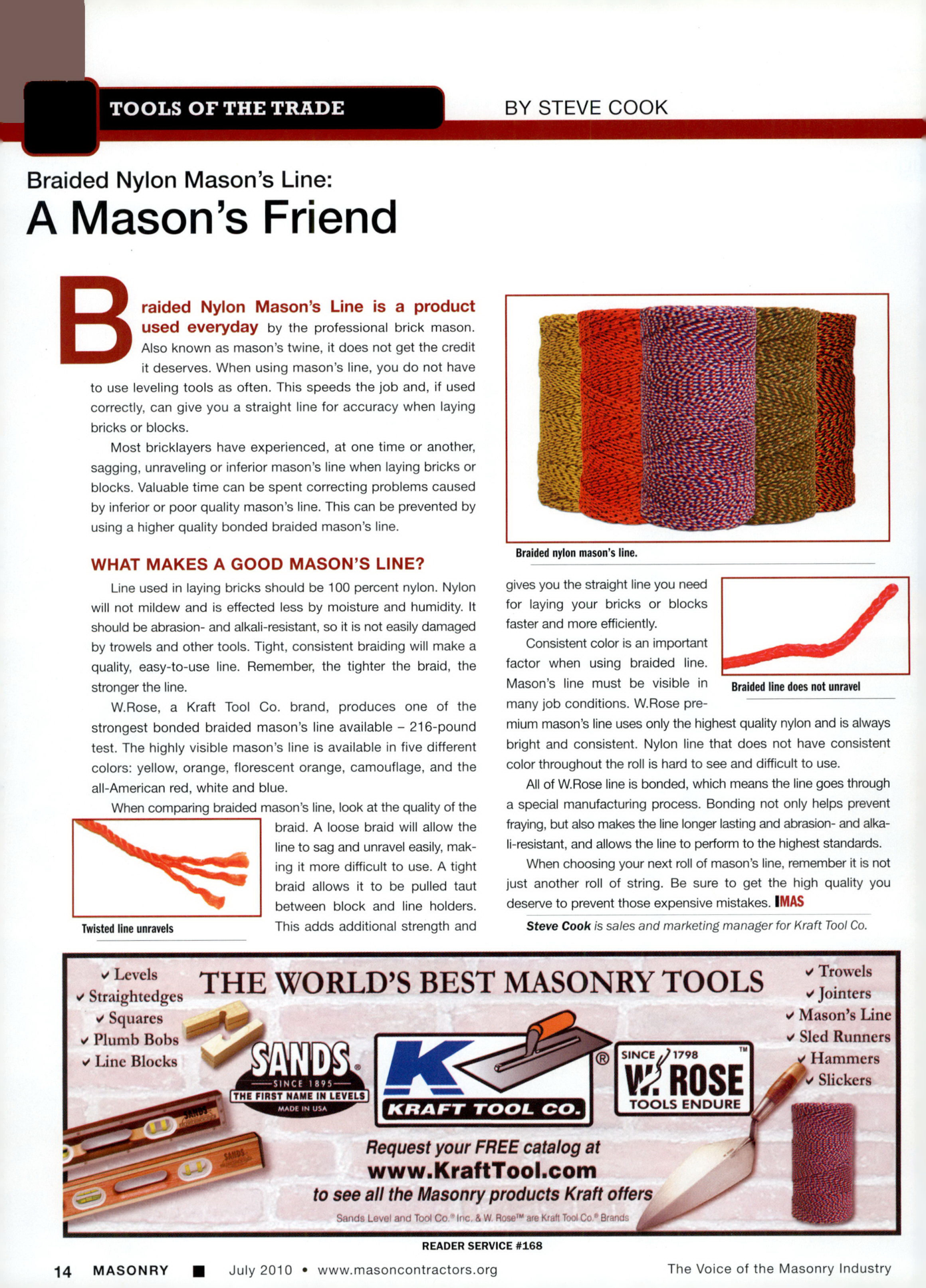 Masonry Magazine July 2010 Page. 16