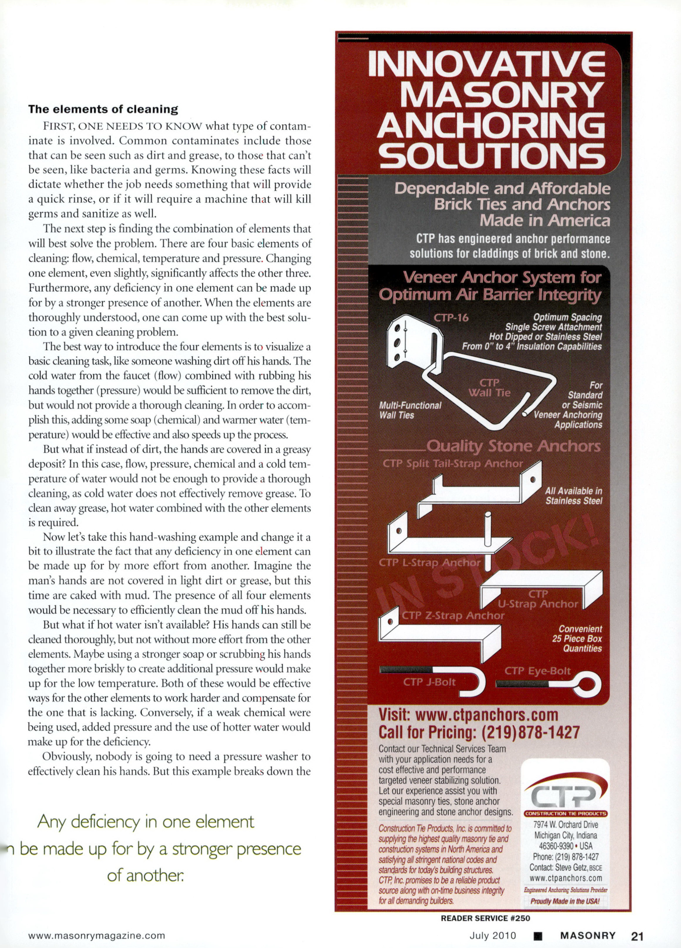 Masonry Magazine July 2010 Page. 23