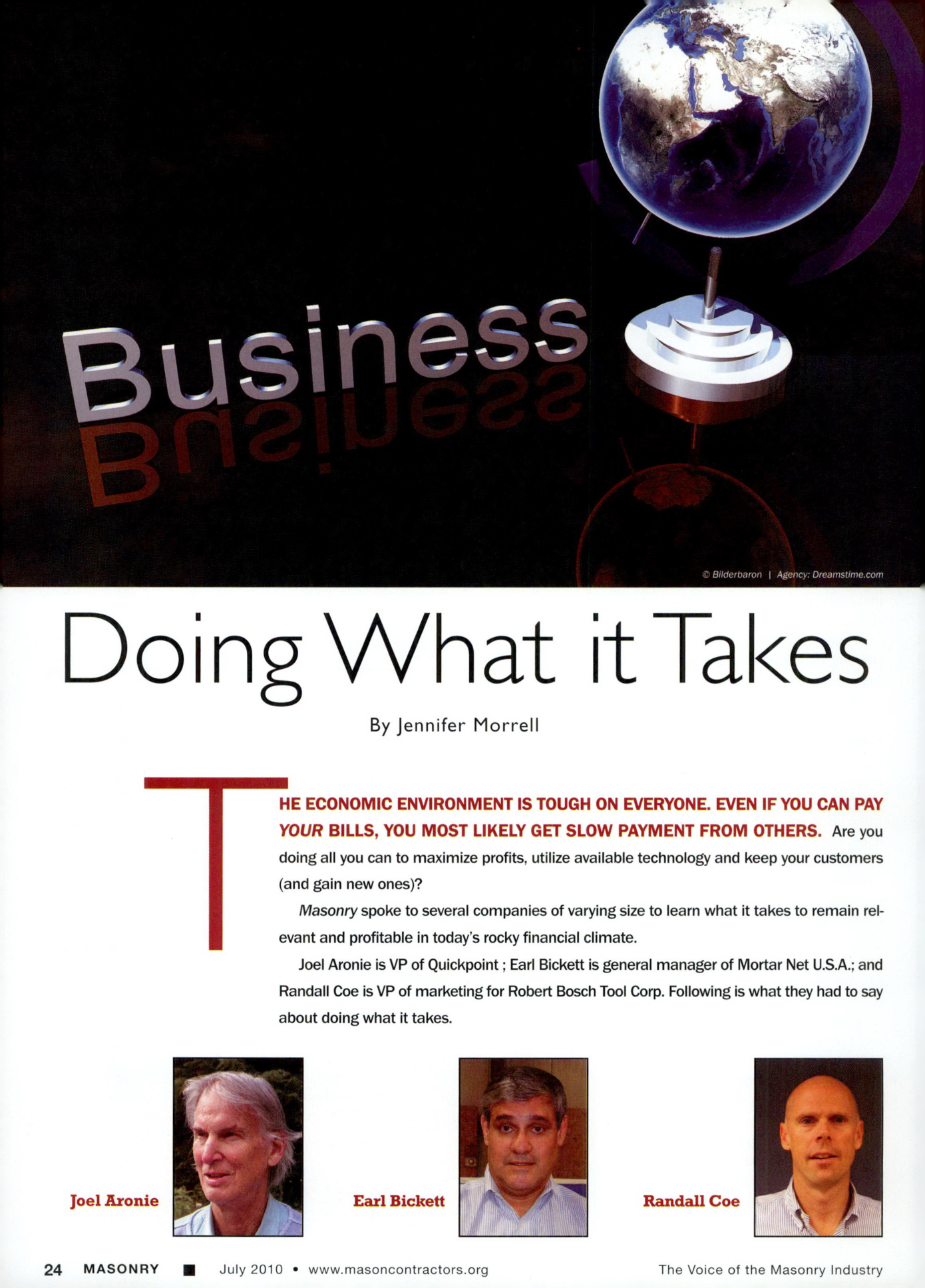 Masonry Magazine July 2010 Page. 26