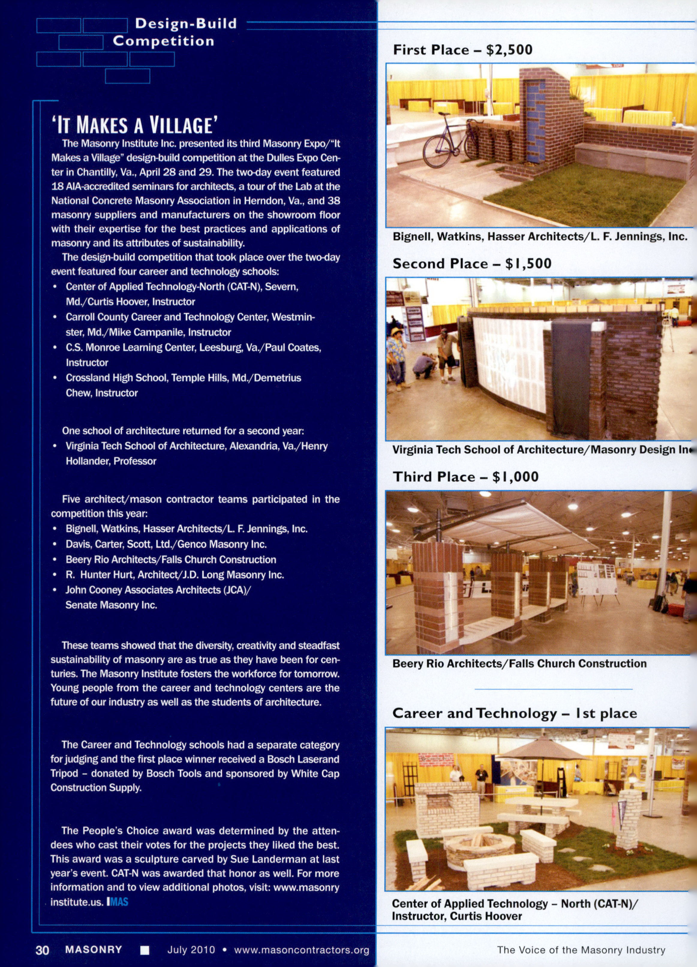 Masonry Magazine July 2010 Page. 32