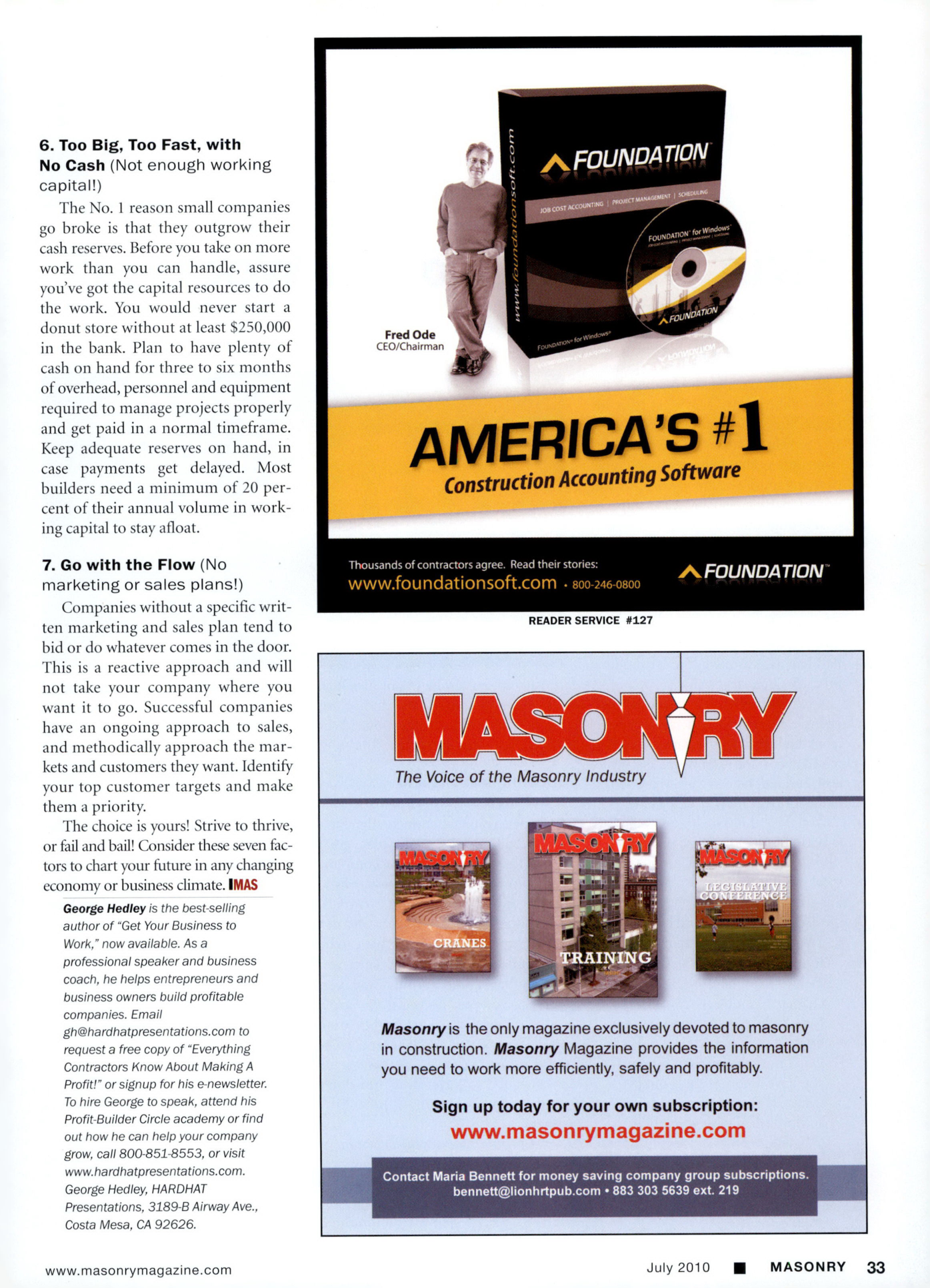 Masonry Magazine July 2010 Page. 35
