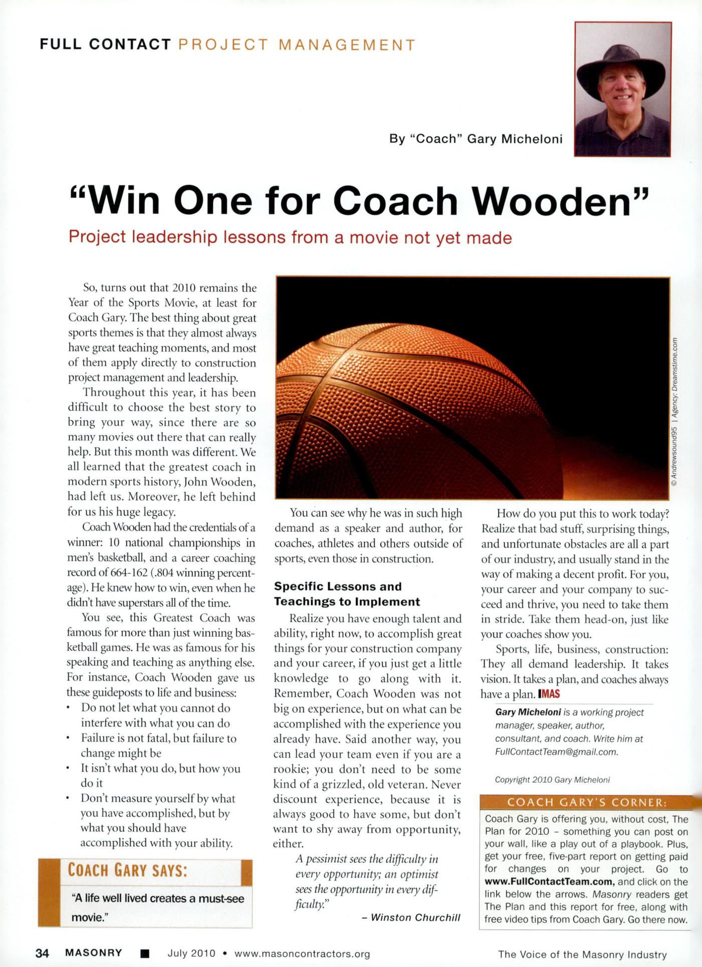 Masonry Magazine July 2010 Page. 36