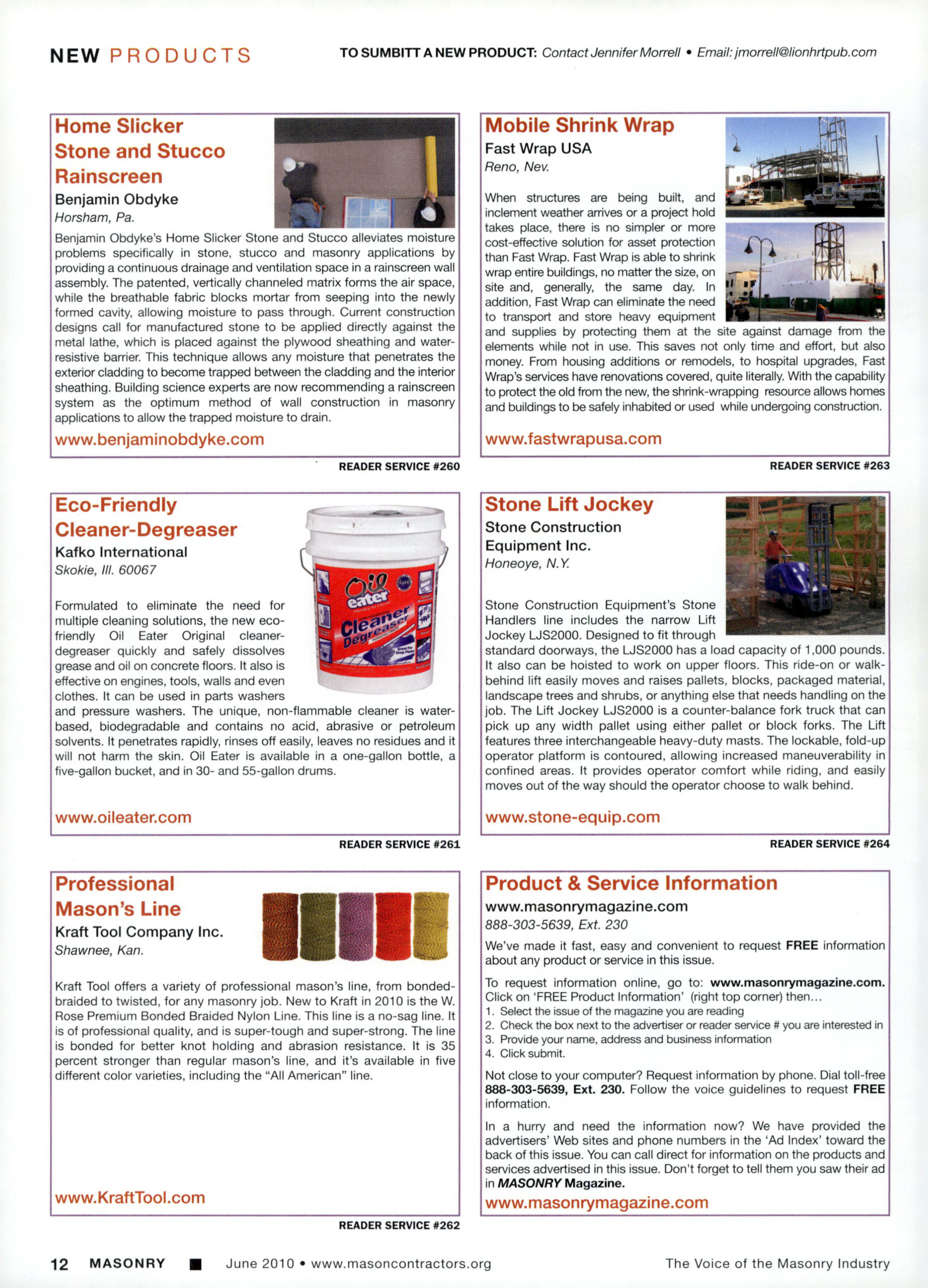 Masonry Magazine June 2010 Page. 14