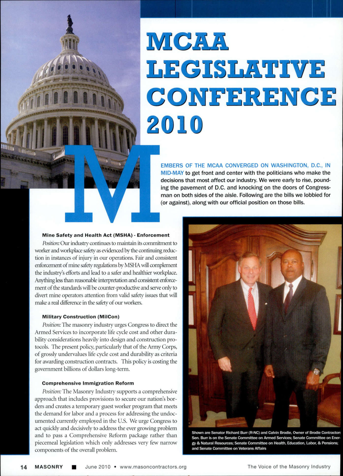 Masonry Magazine June 2010 Page. 16