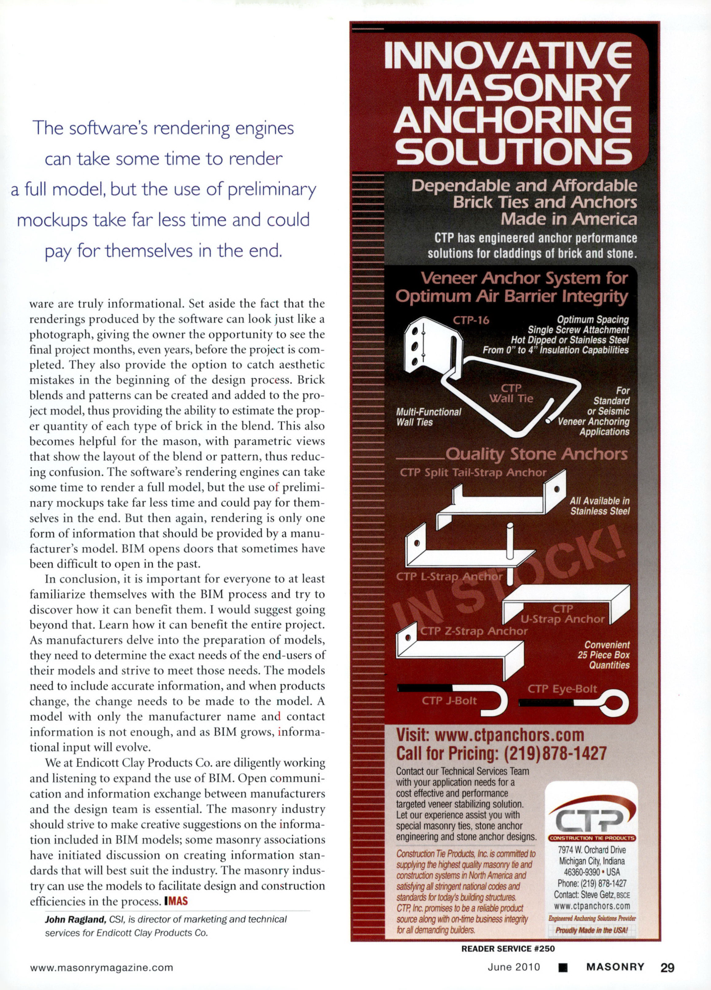 Masonry Magazine June 2010 Page. 31