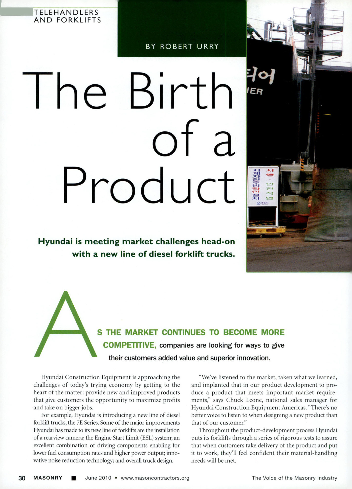 Masonry Magazine June 2010 Page. 32