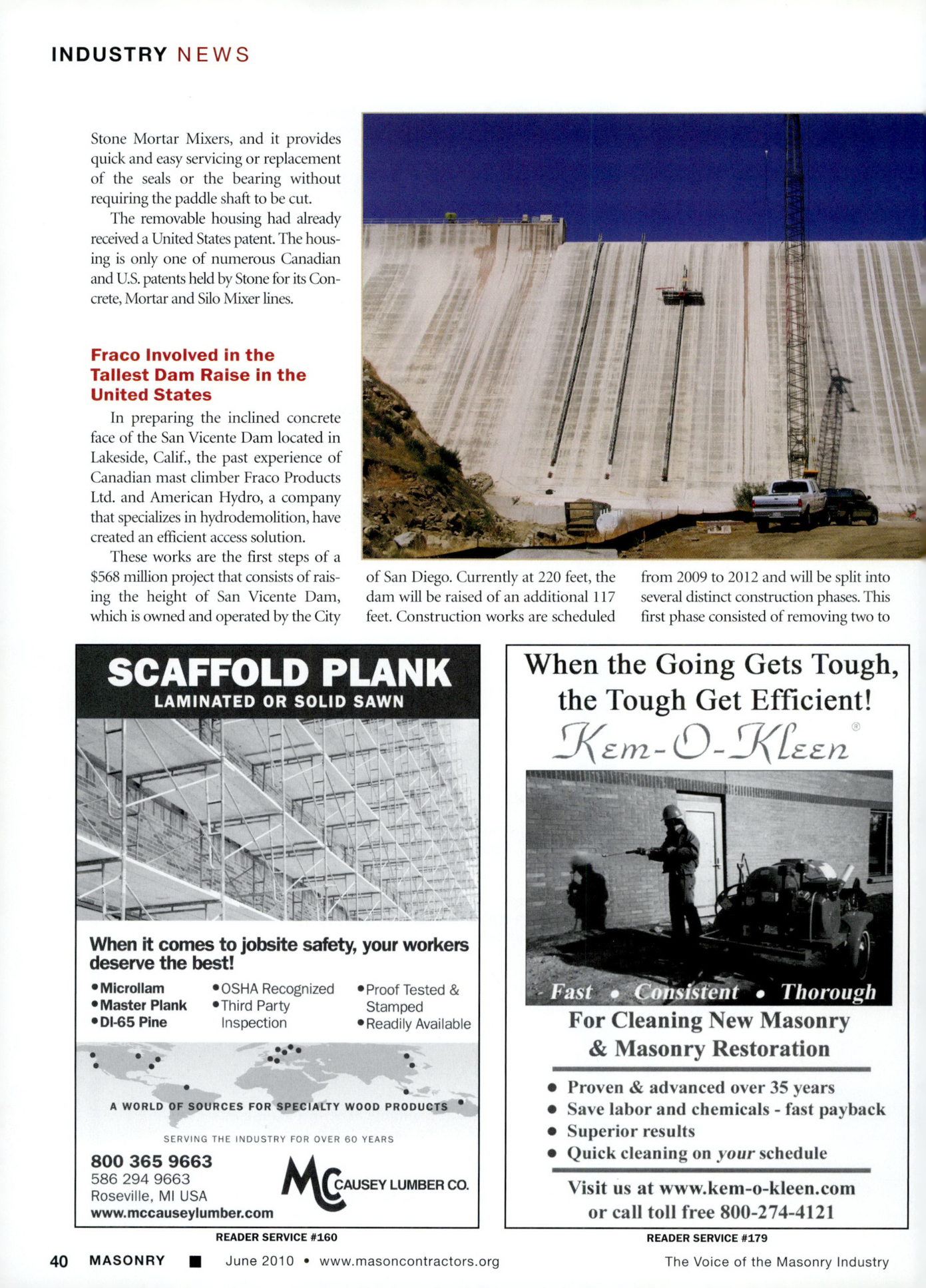 Masonry Magazine June 2010 Page. 42