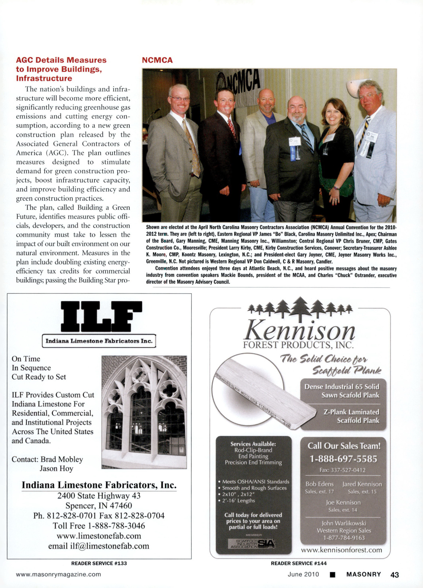 Masonry Magazine June 2010 Page. 45