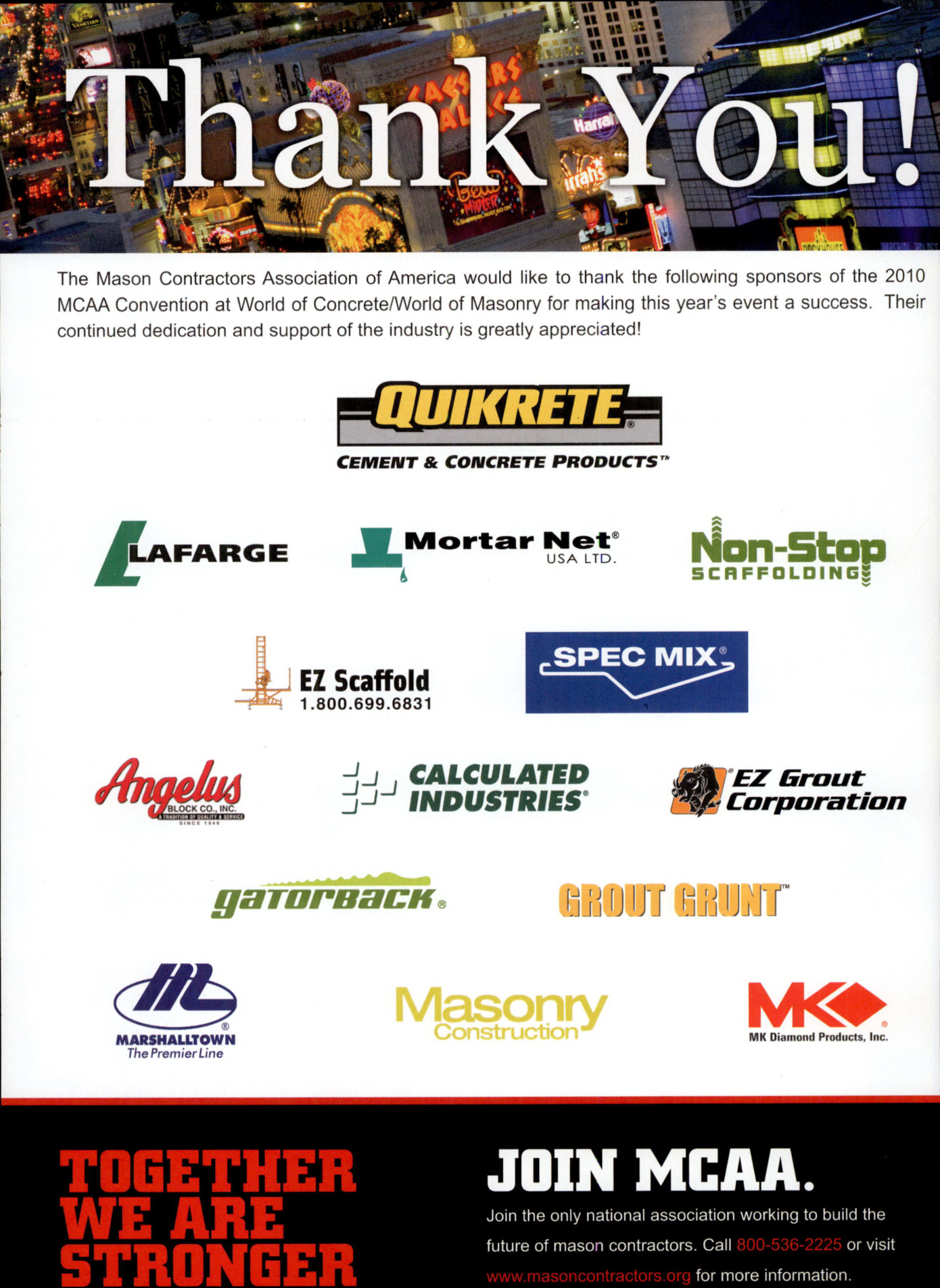Masonry Magazine March 2010 Page. 2