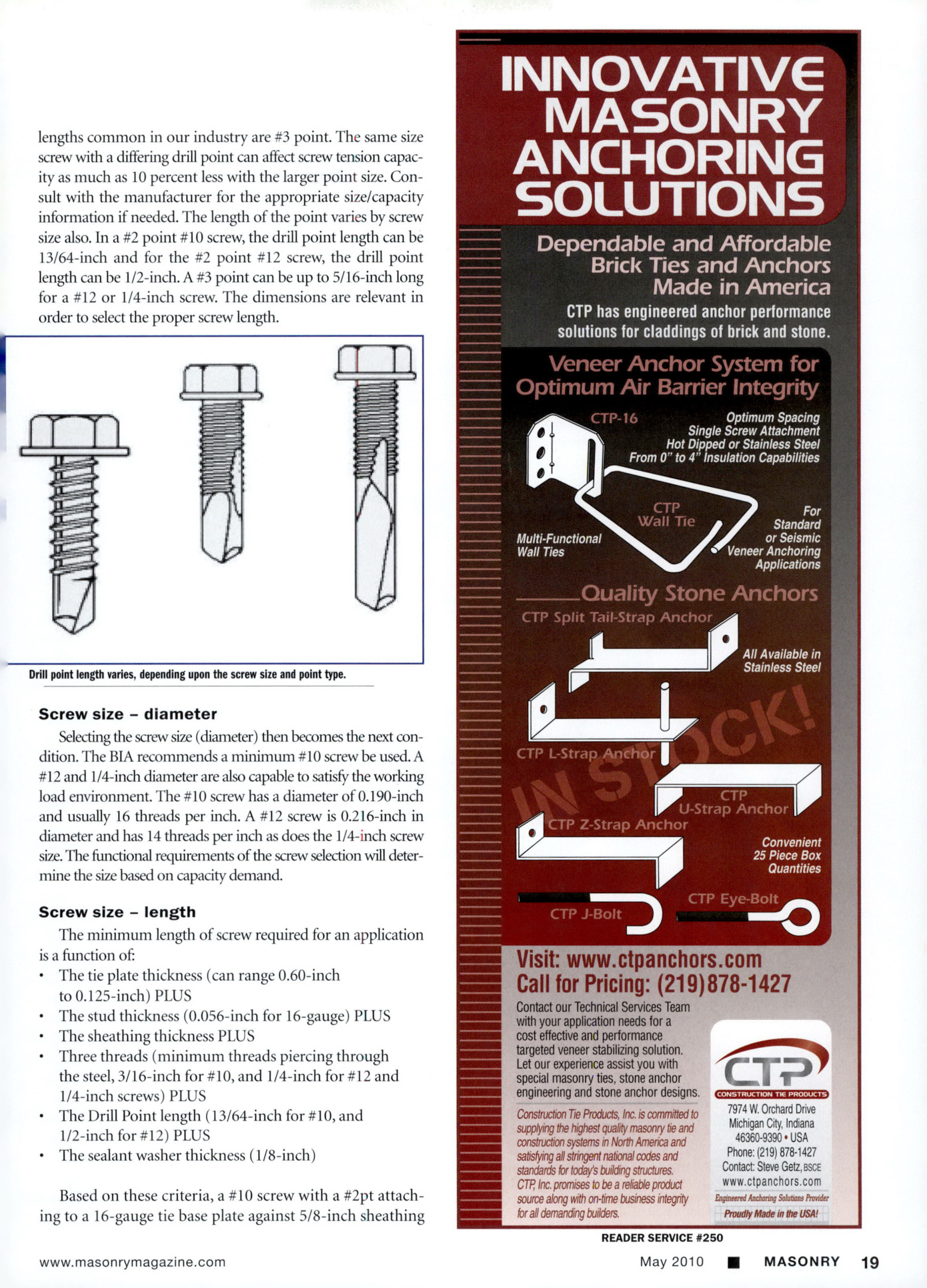 Masonry Magazine May 2010 Page. 21