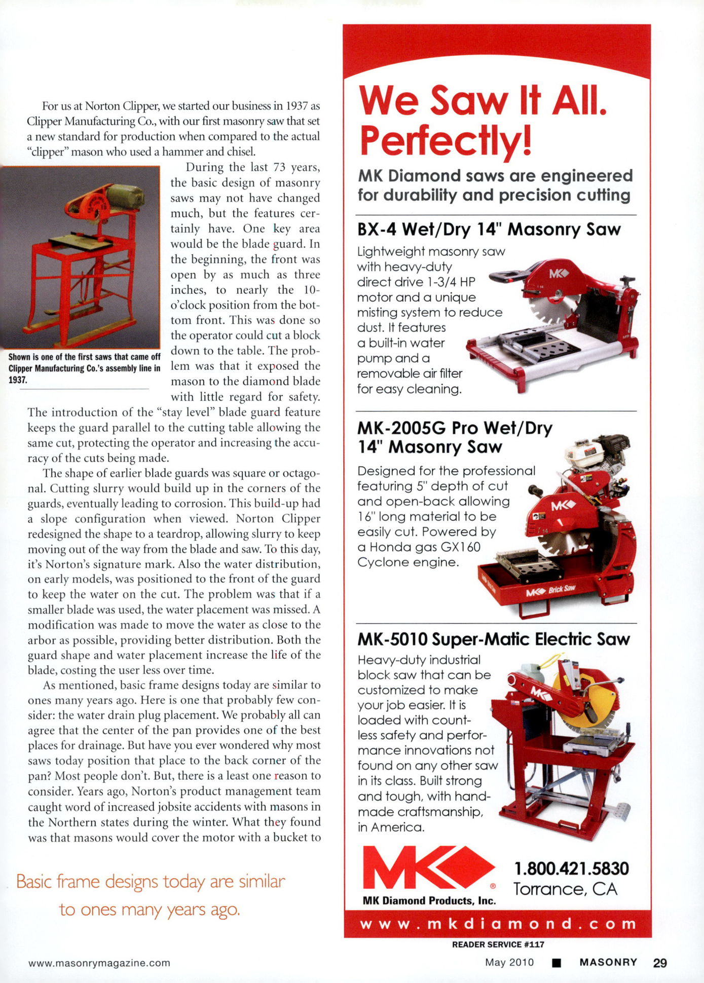 Masonry Magazine May 2010 Page. 31