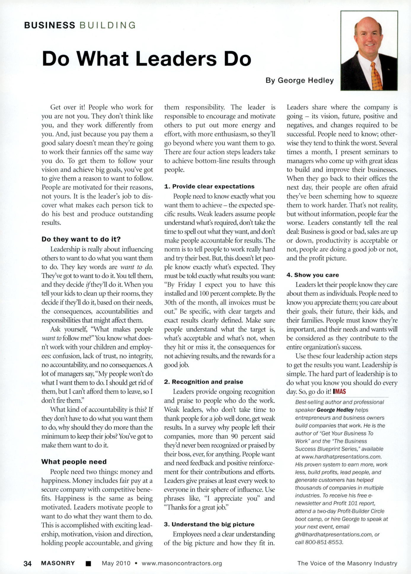 Masonry Magazine May 2010 Page. 36