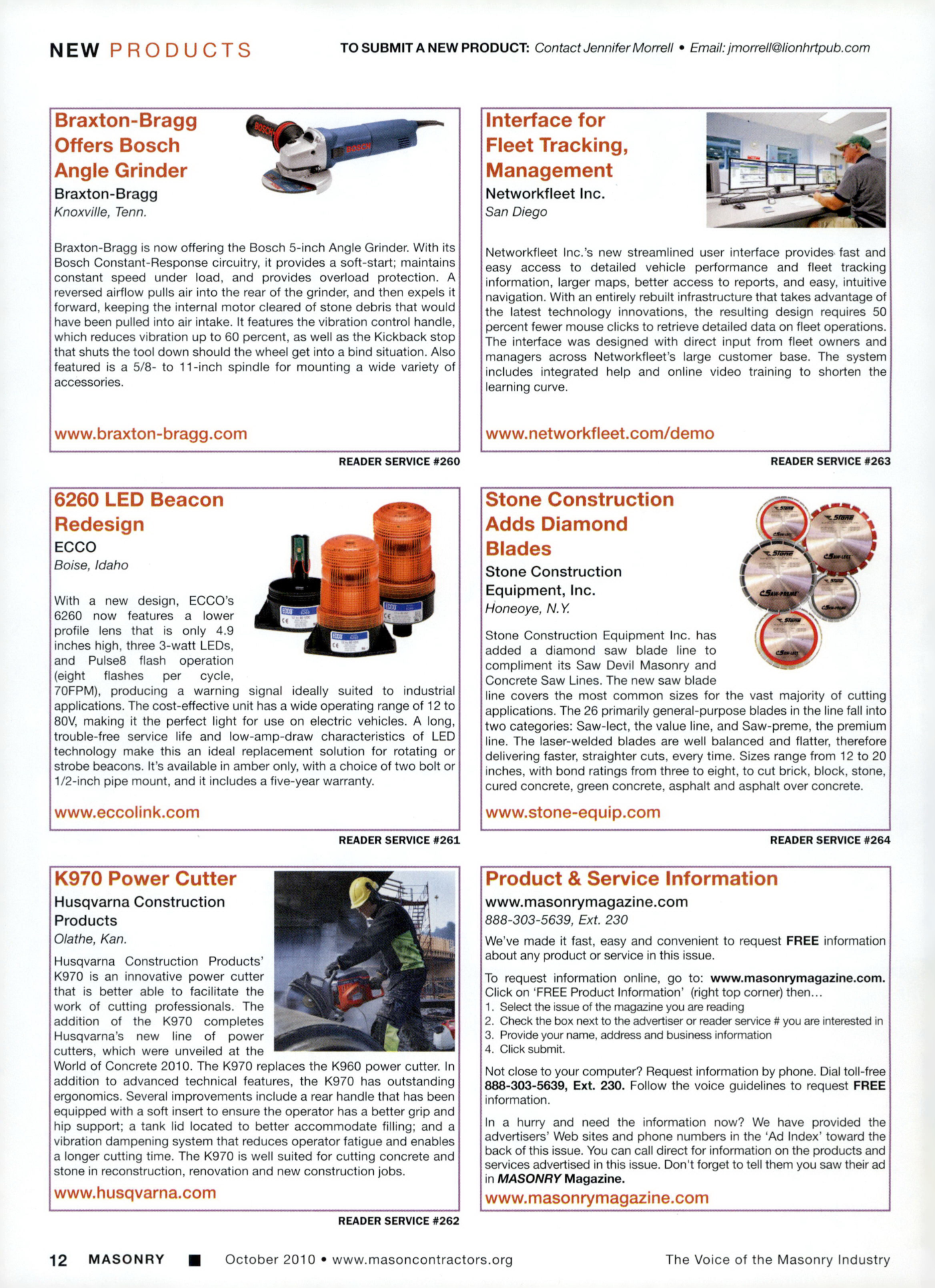 Masonry Magazine October 2010 Page. 14