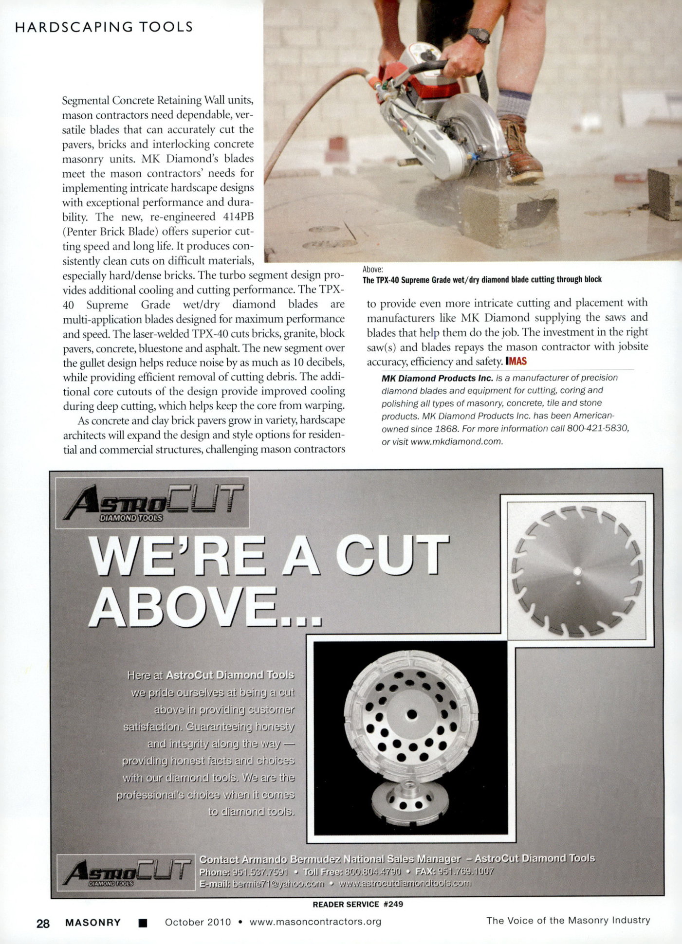 Masonry Magazine October 2010 Page. 30