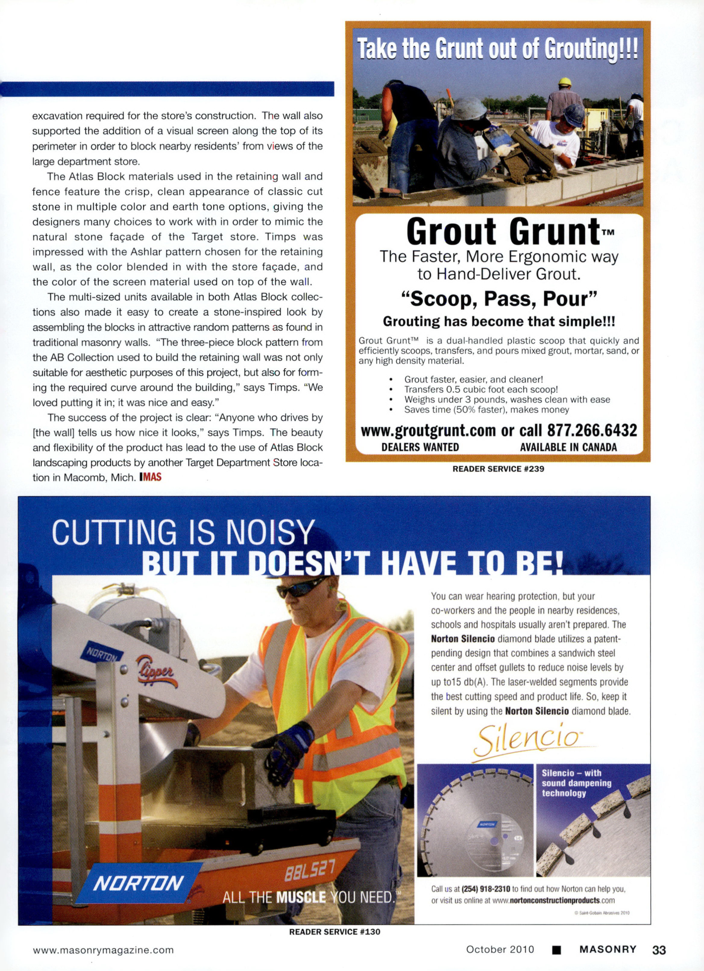 Masonry Magazine October 2010 Page. 35