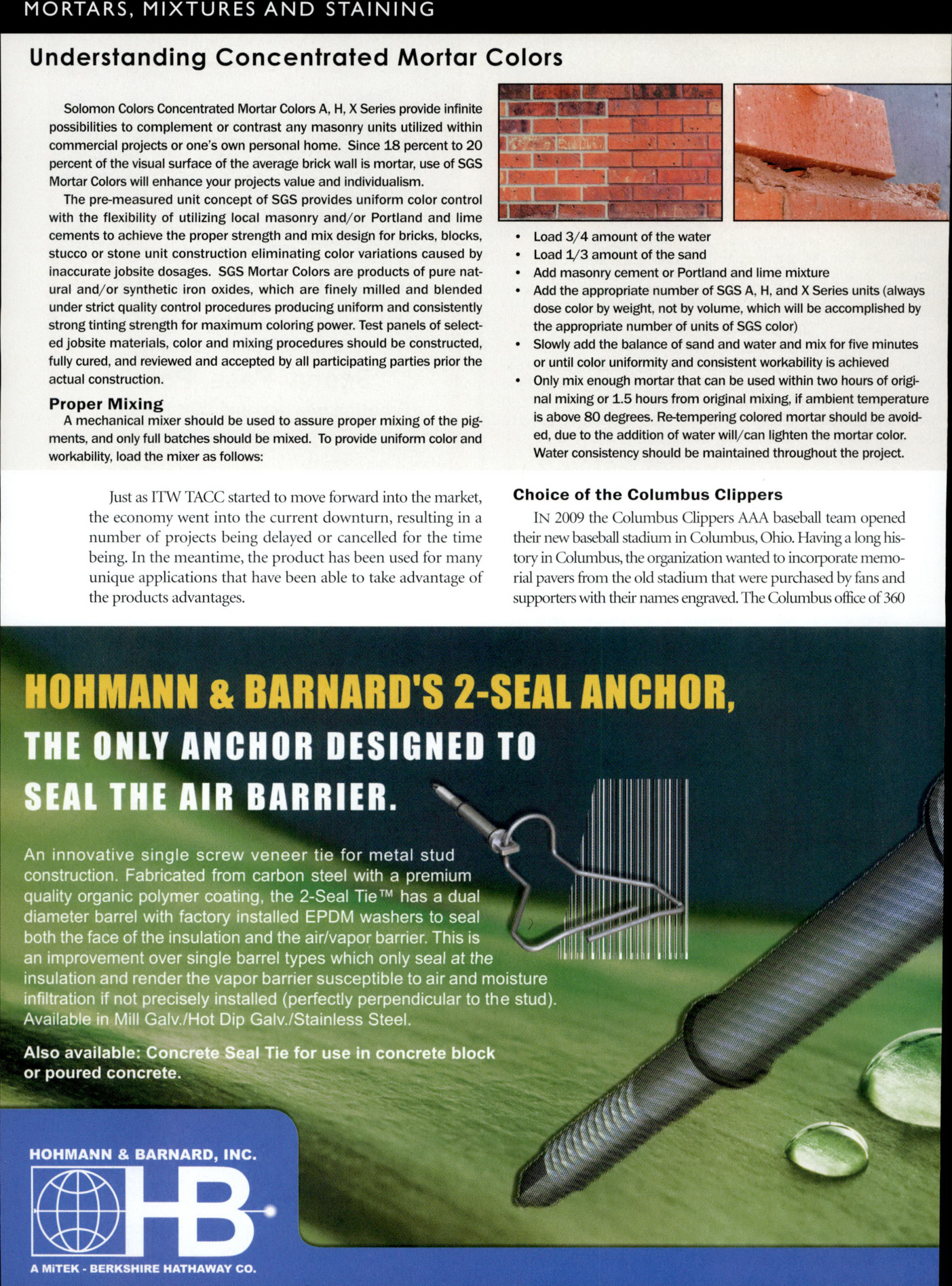 Masonry Magazine September 2010 Page. 26