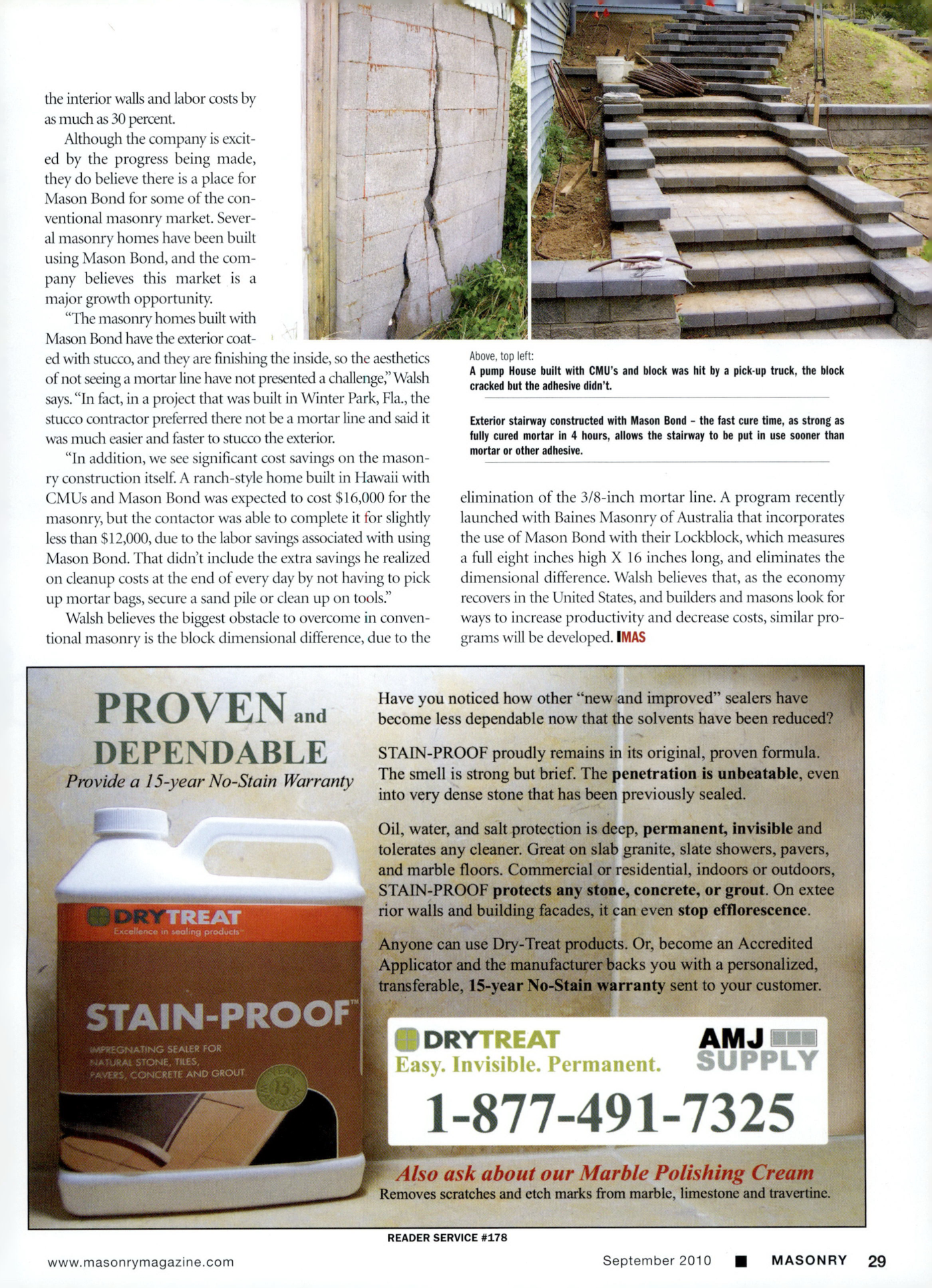Masonry Magazine September 2010 Page. 31