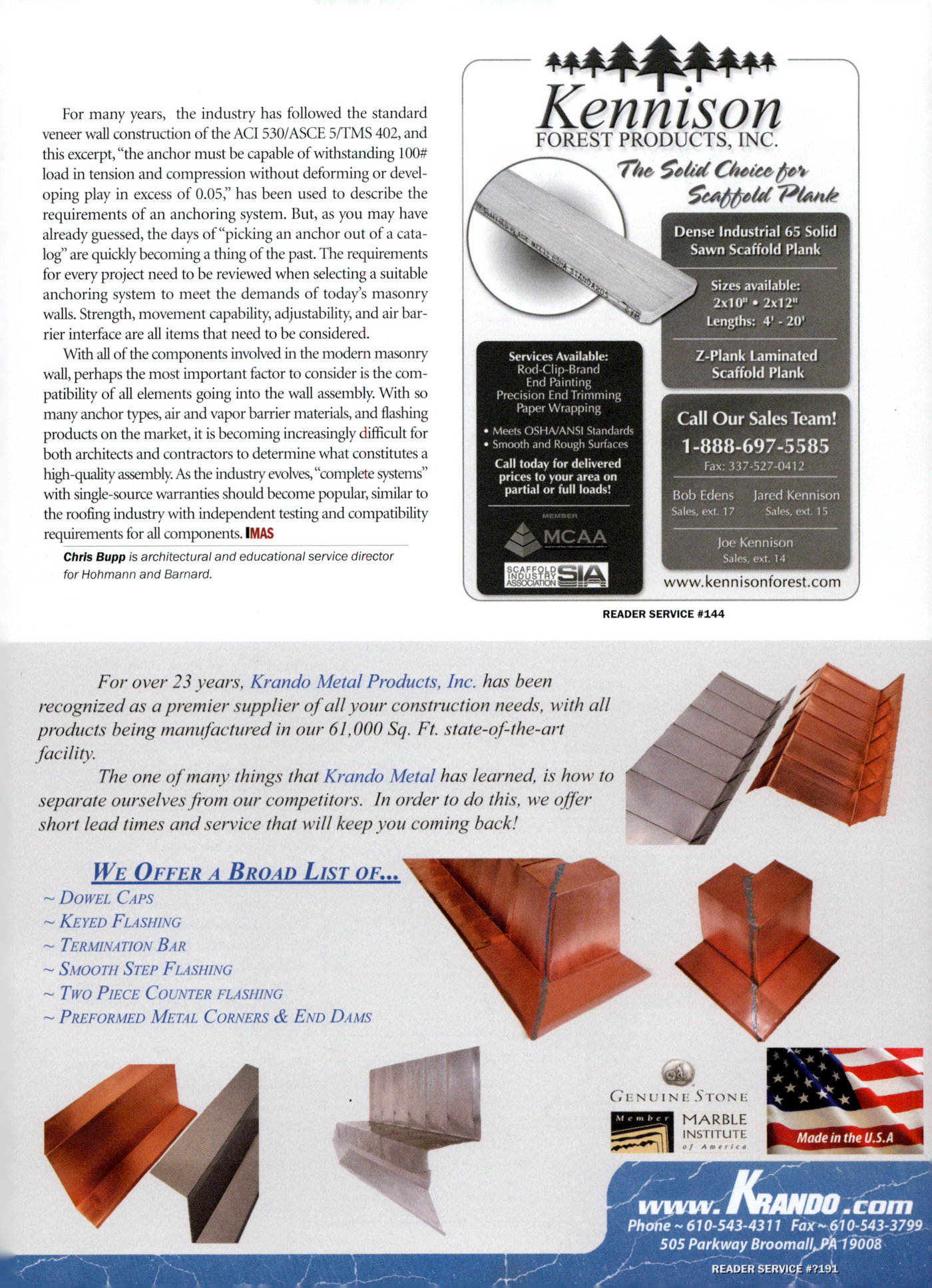 Masonry Magazine September 2010 Page. 35