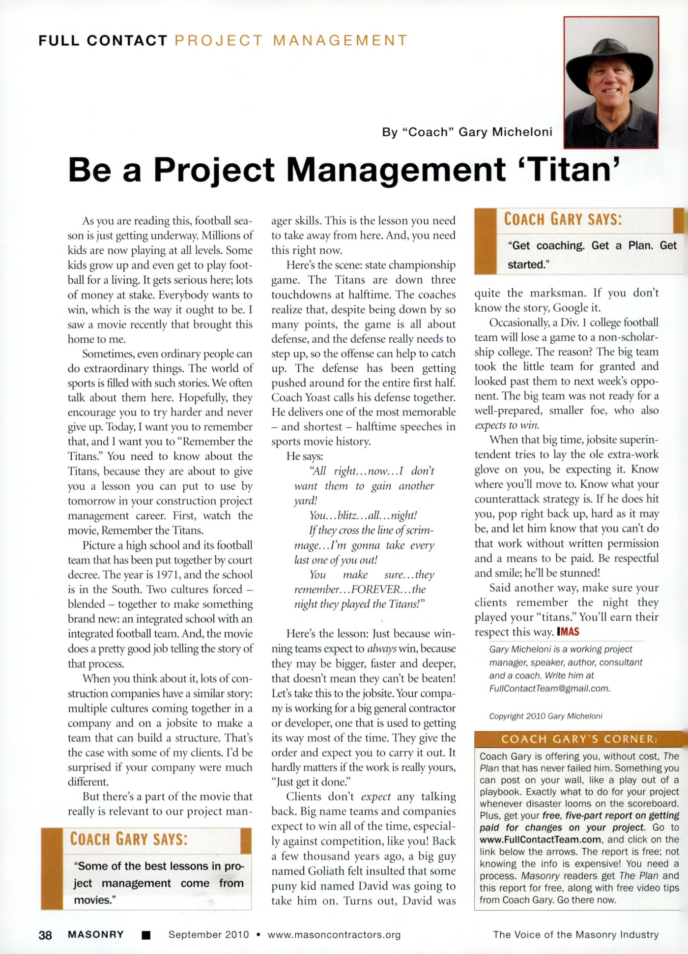 Masonry Magazine September 2010 Page. 40