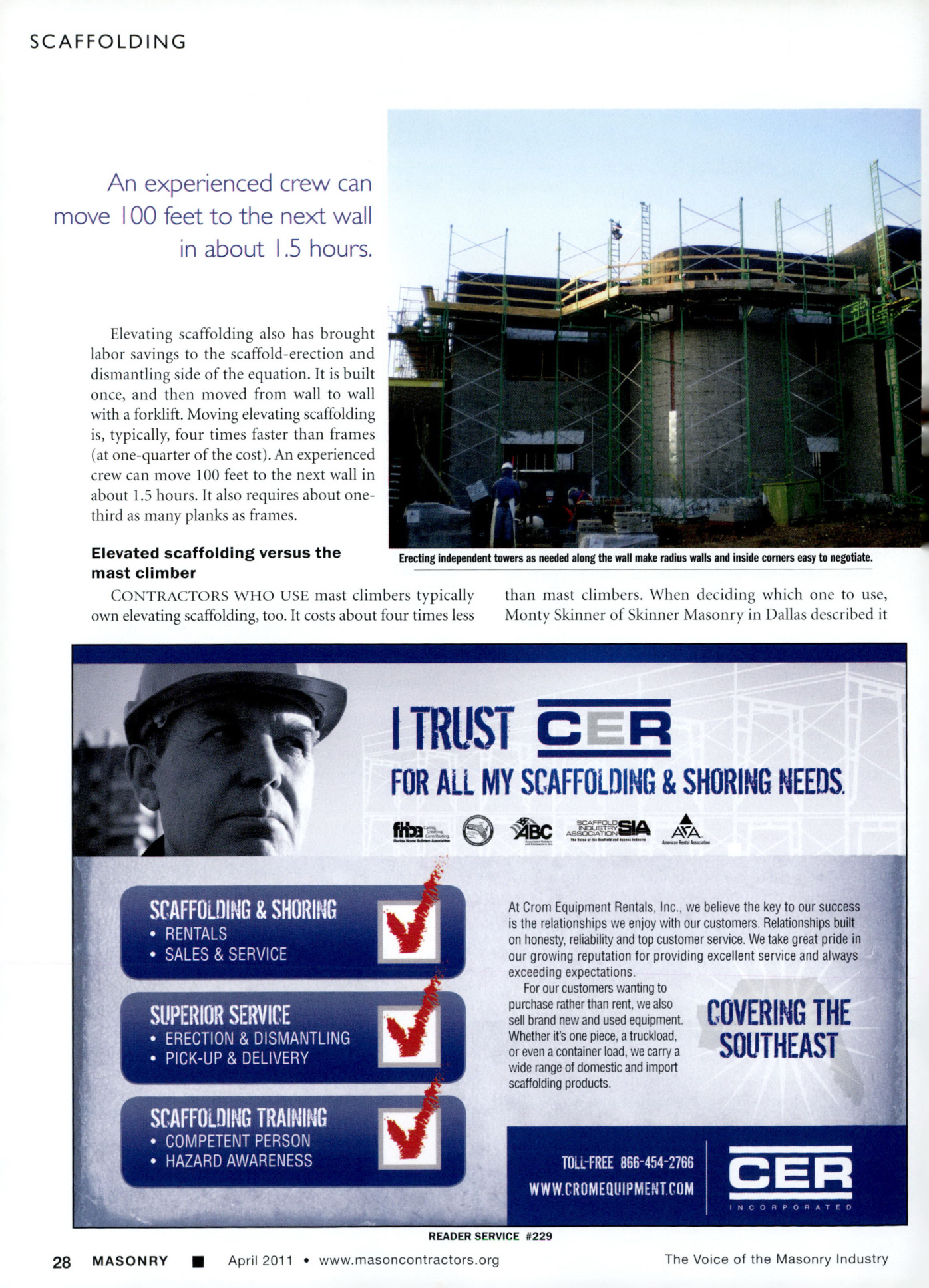 Masonry Magazine April 2011 Page. 30
