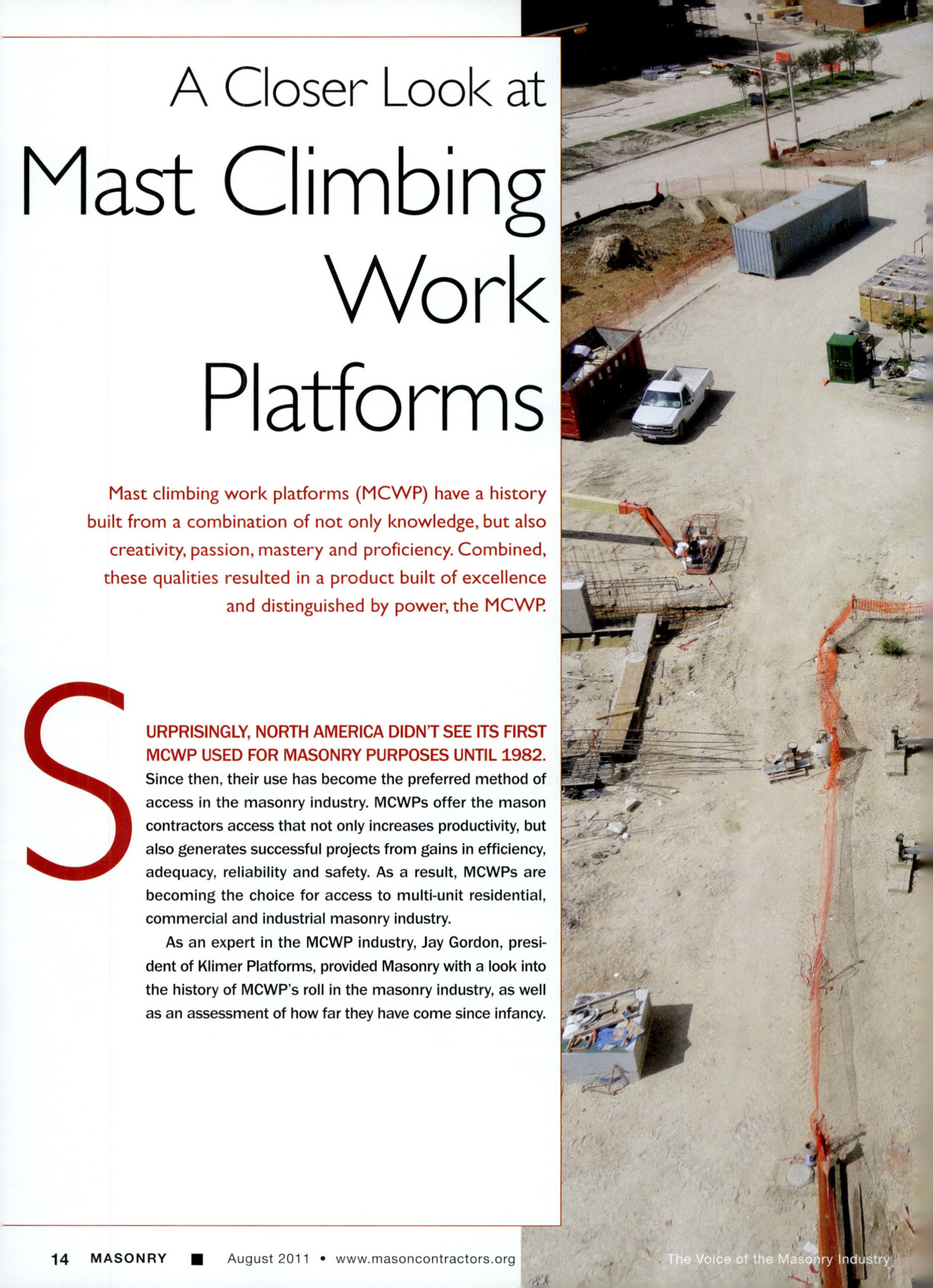 Masonry Magazine August 2011 Page. 16