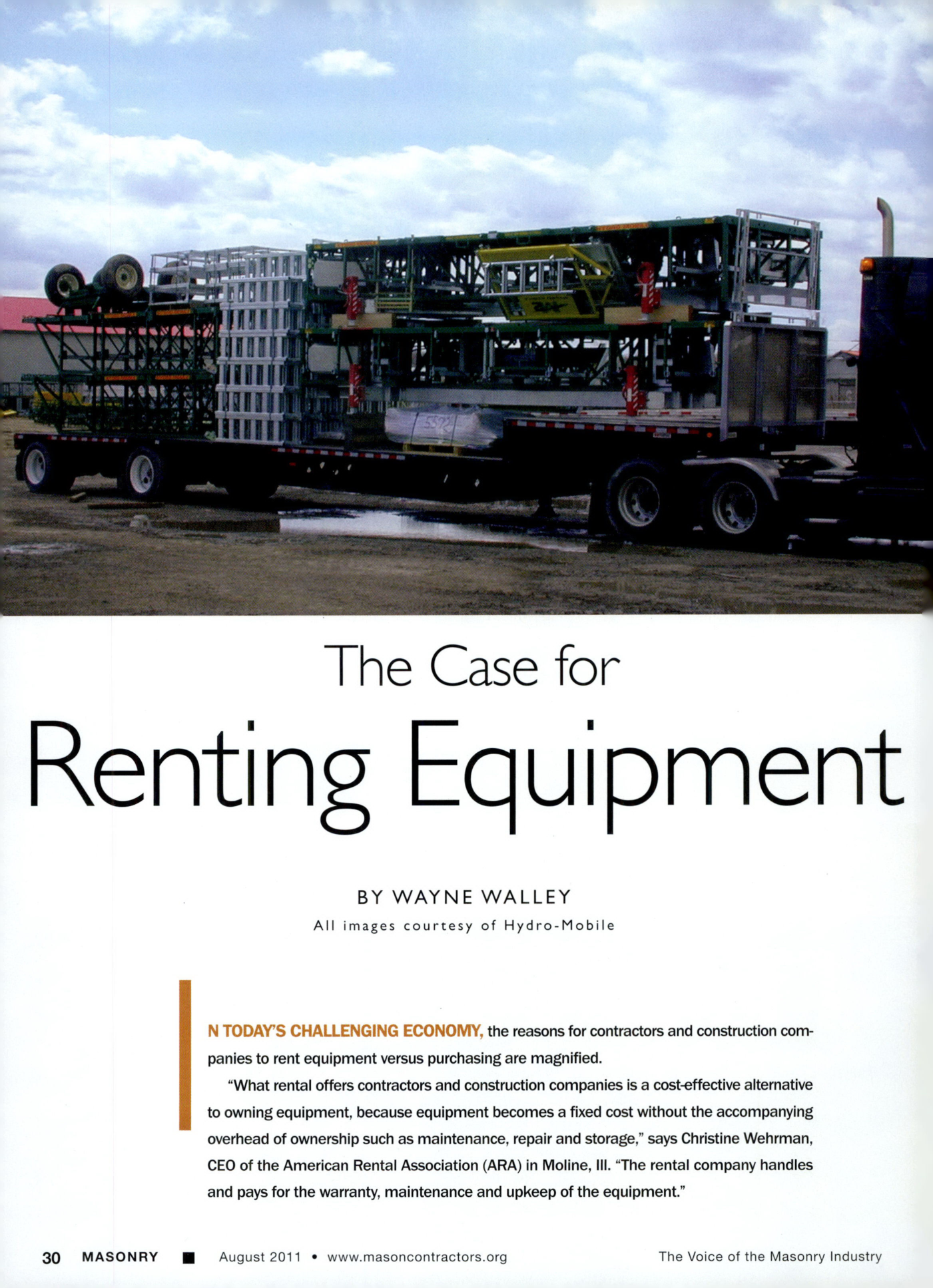 Masonry Magazine August 2011 Page. 32