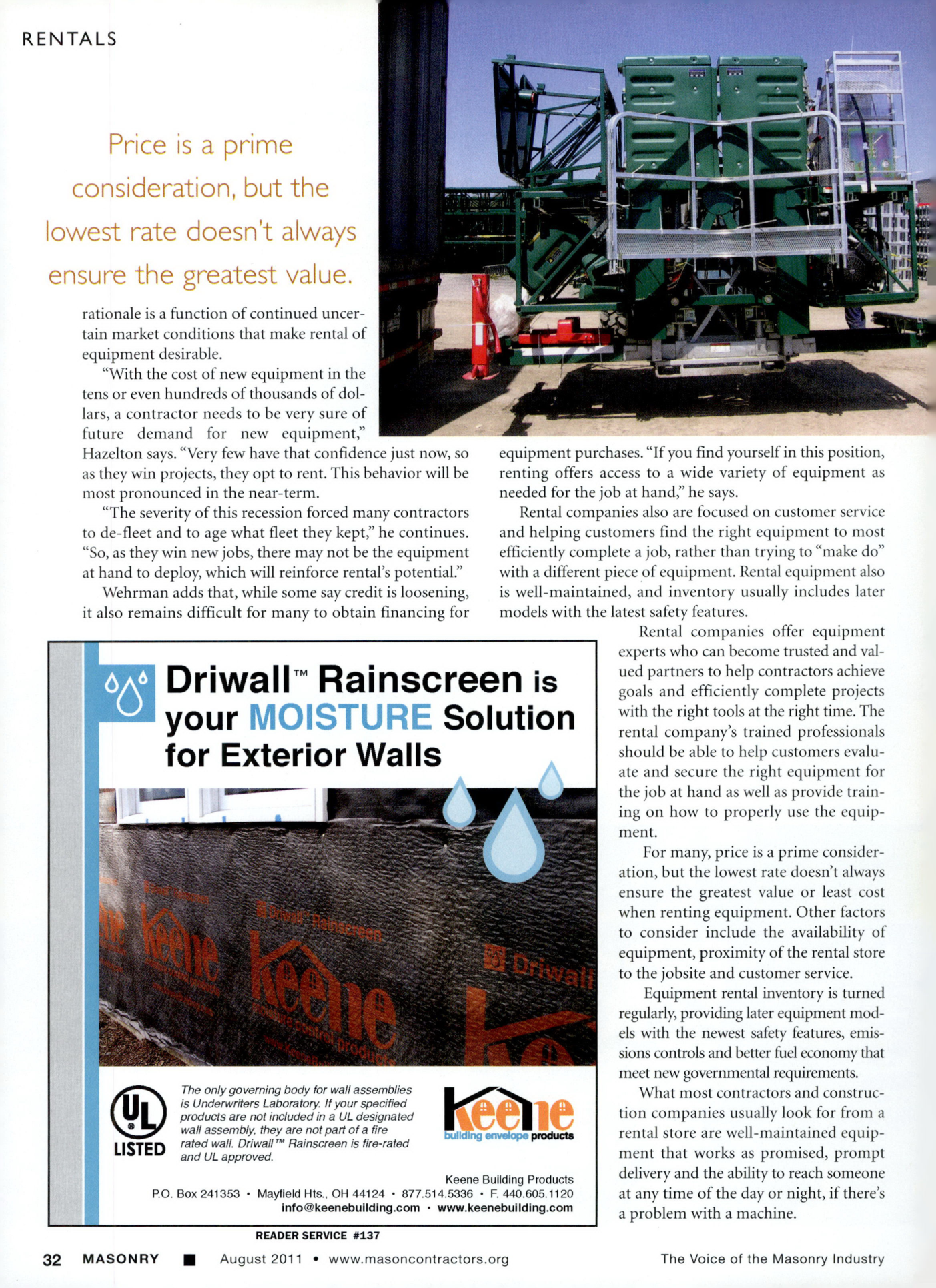 Masonry Magazine August 2011 Page. 34