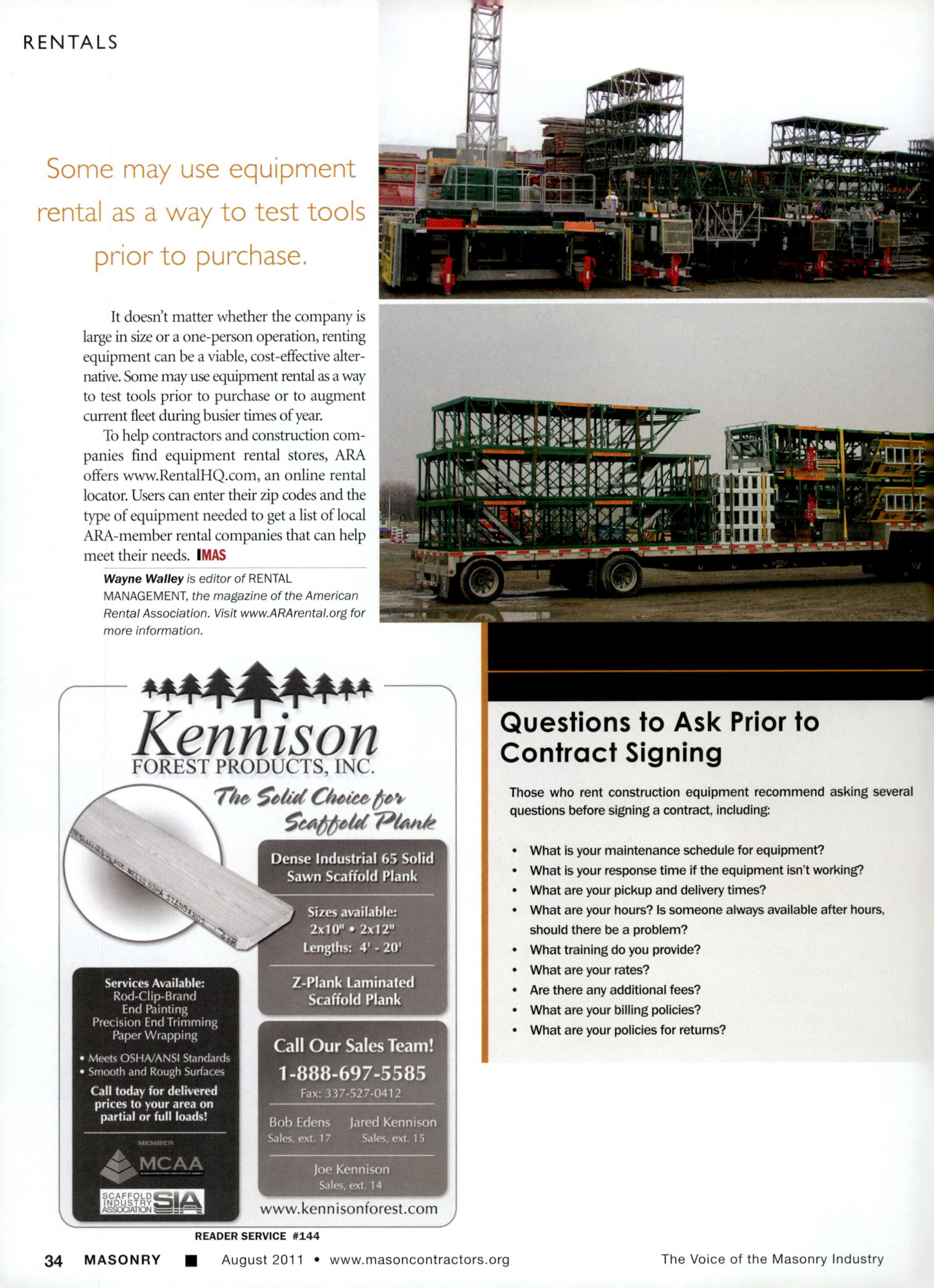 Masonry Magazine August 2011 Page. 36