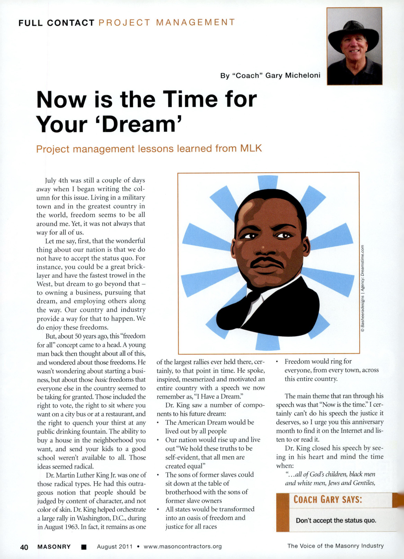 Masonry Magazine August 2011 Page. 42
