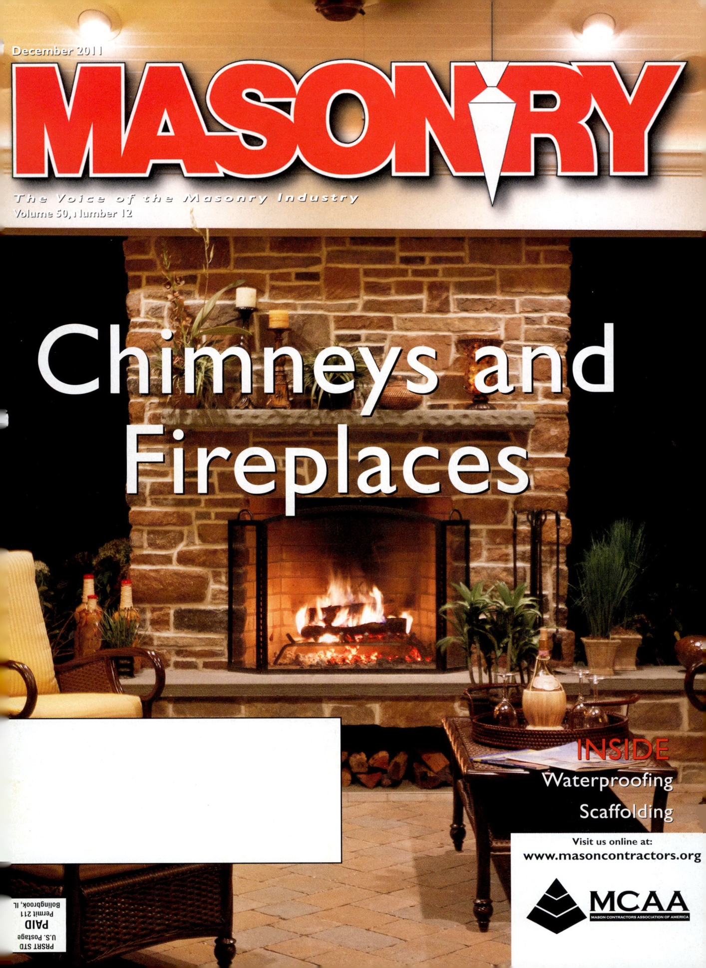 Masonry Magazine December 2011 Page. 1