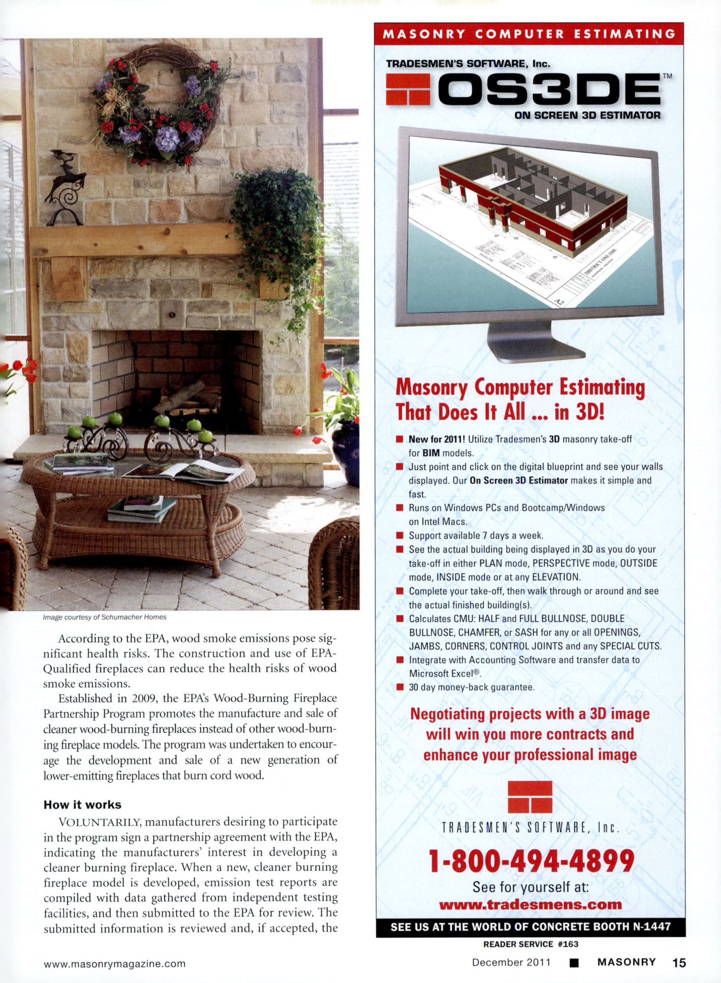 Masonry Magazine December 2011 Page. 17