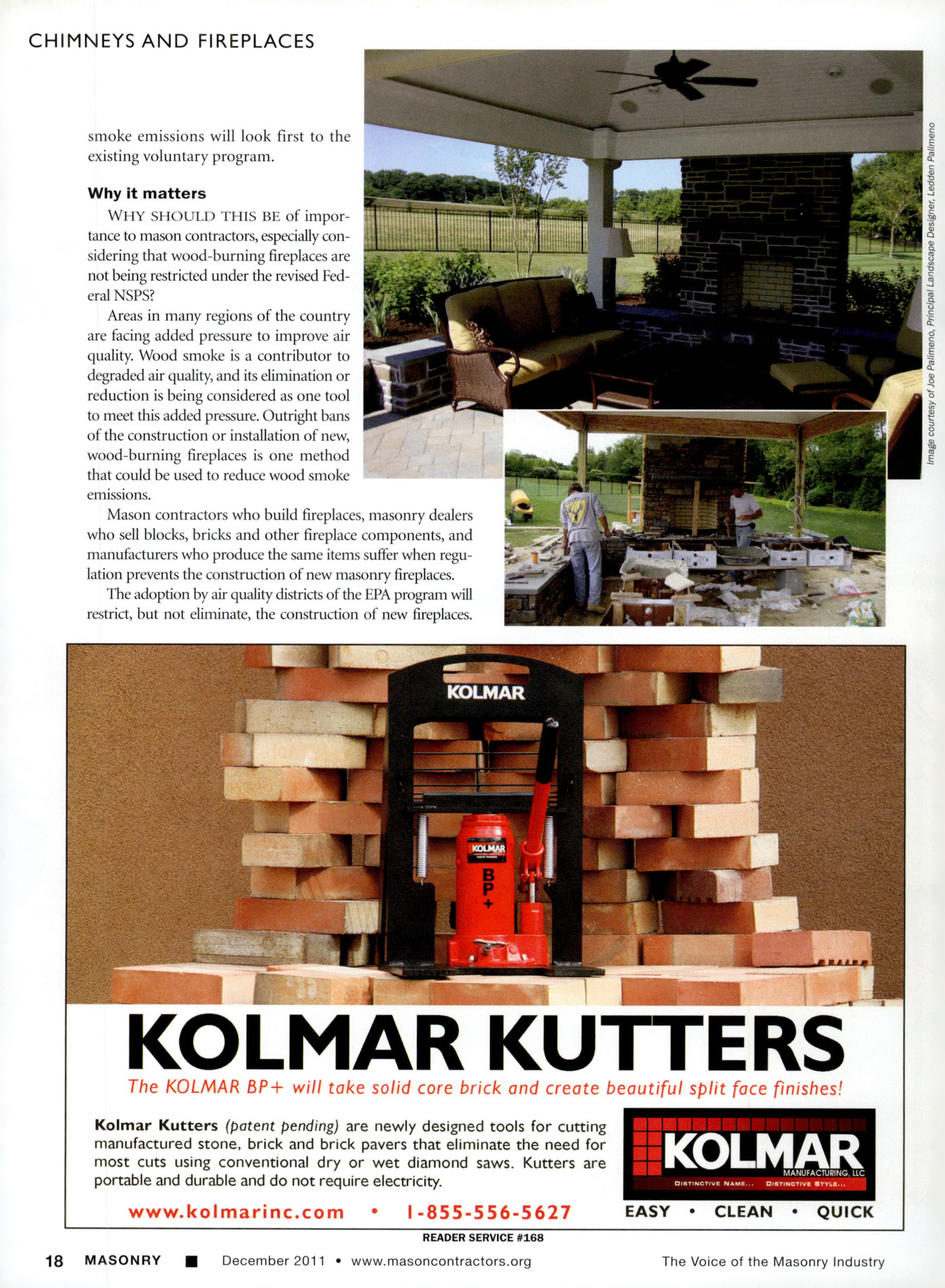 Masonry Magazine December 2011 Page. 20